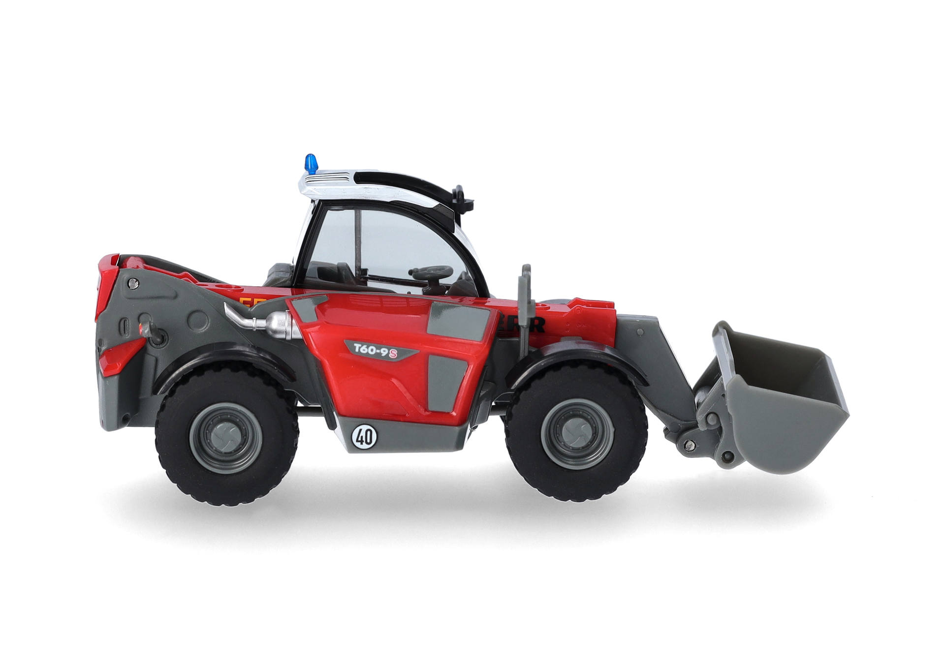 Herpa 098700 | Liebherr Teleskoplader T60-9S | Feuerwehr | 1:87