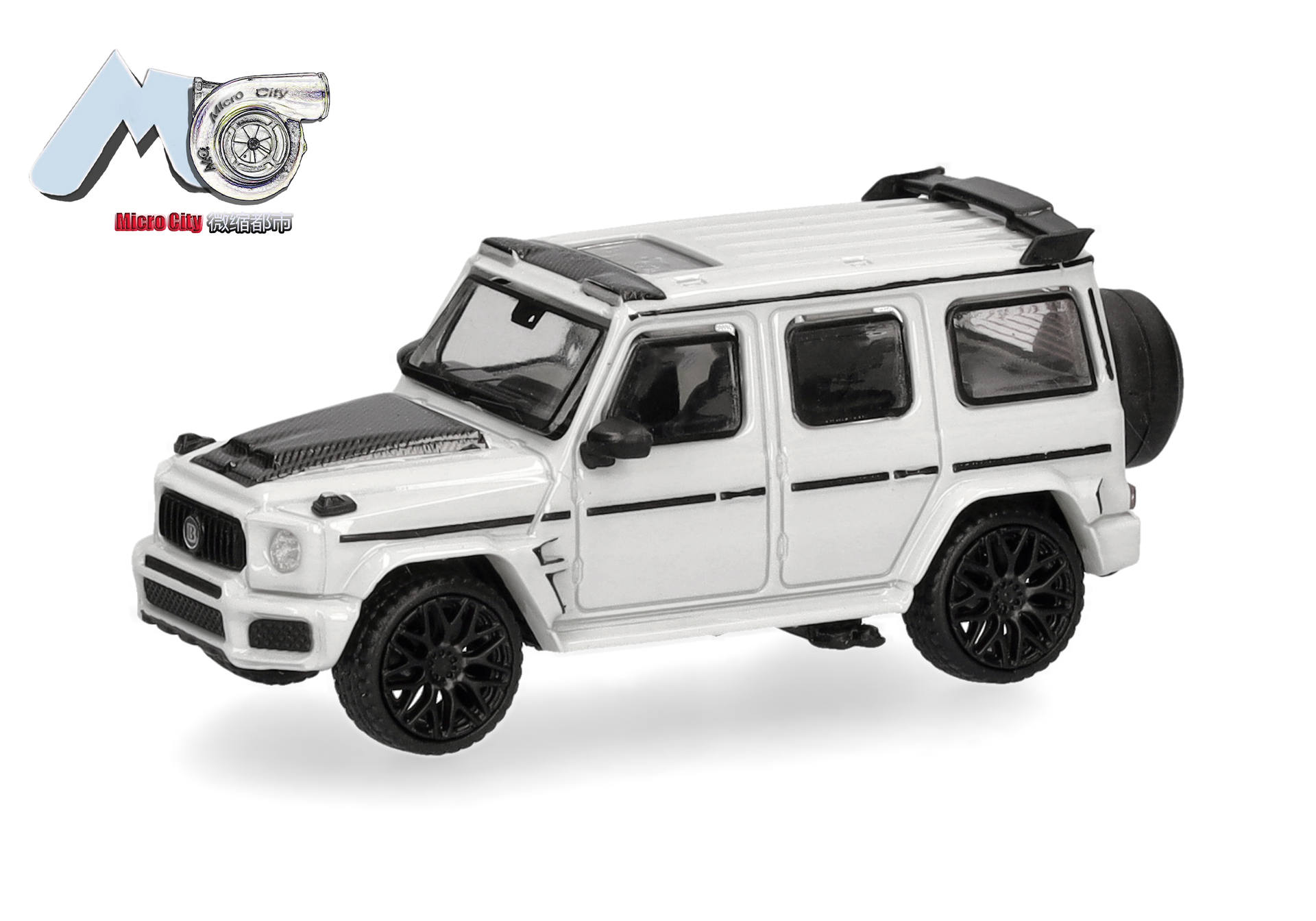 Herpa MicroCity 87MC000161 | Brabus G800 | grau | 1:87