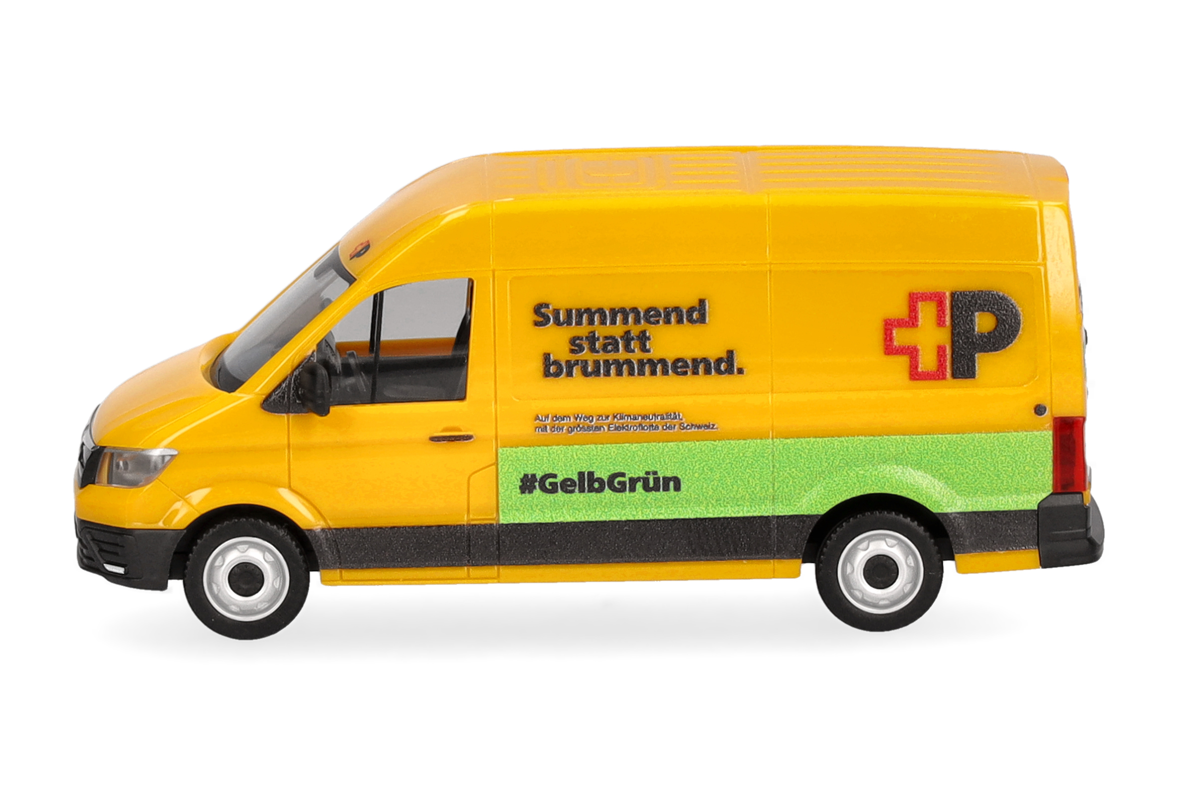 Herpa 098571 | MAN eTGE Kasten Hochdach | Schweizerische Post AG (CH) | 1:87