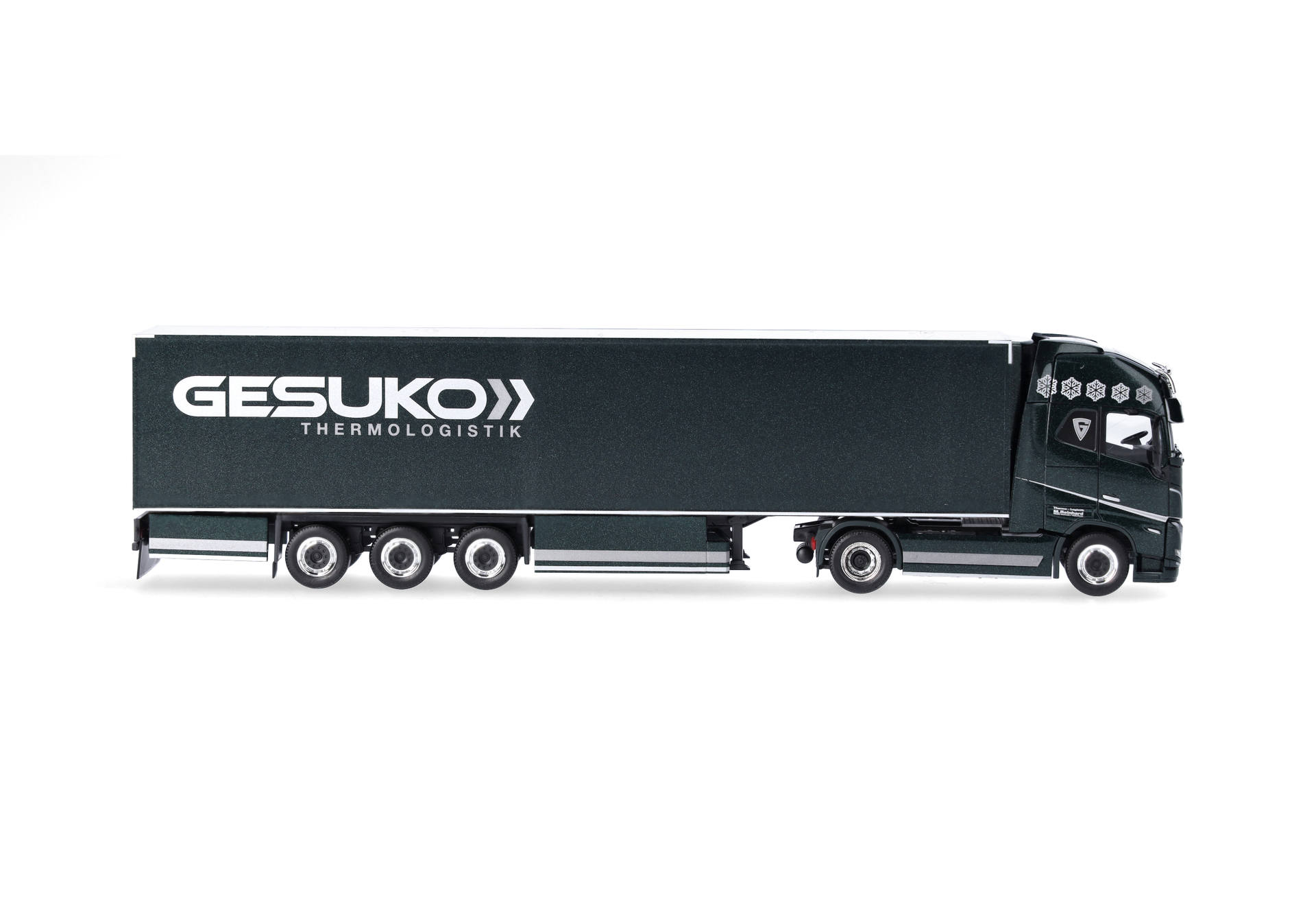 Herpa 318280 | Volvo FH 16 GL XL 2020 Kühlkoffer-Sattelzug | GESUKO | 1:87