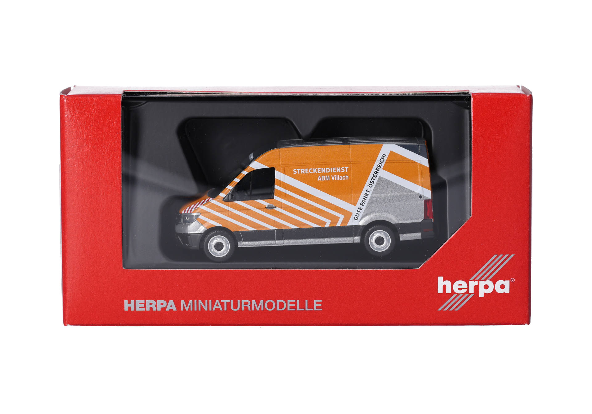 Herpa 099165 | MAN TGE Kasten Hochdach | ASFINAG | 1:87
