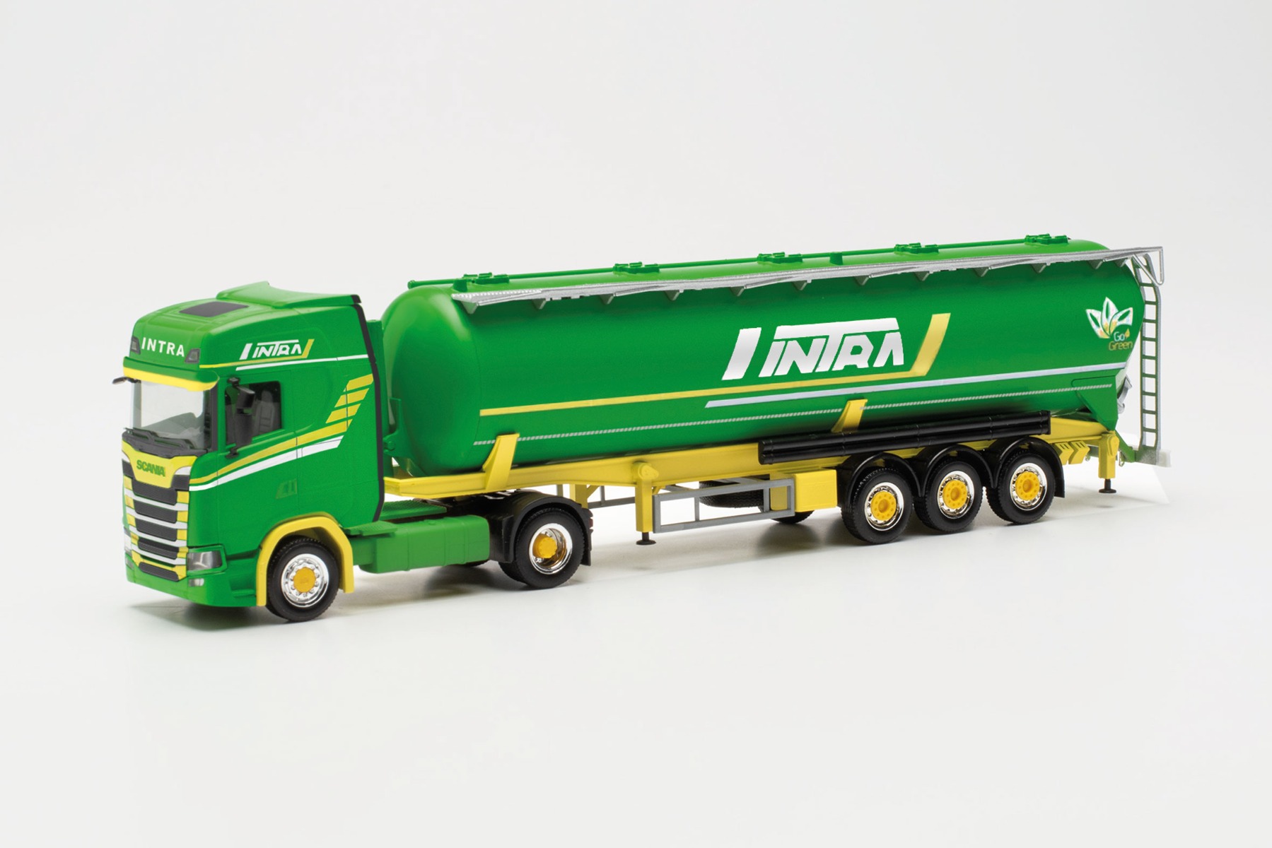 Herpa 316057 | Scania CS 20 HD Silo-Sattelzug | Intra | 1:87