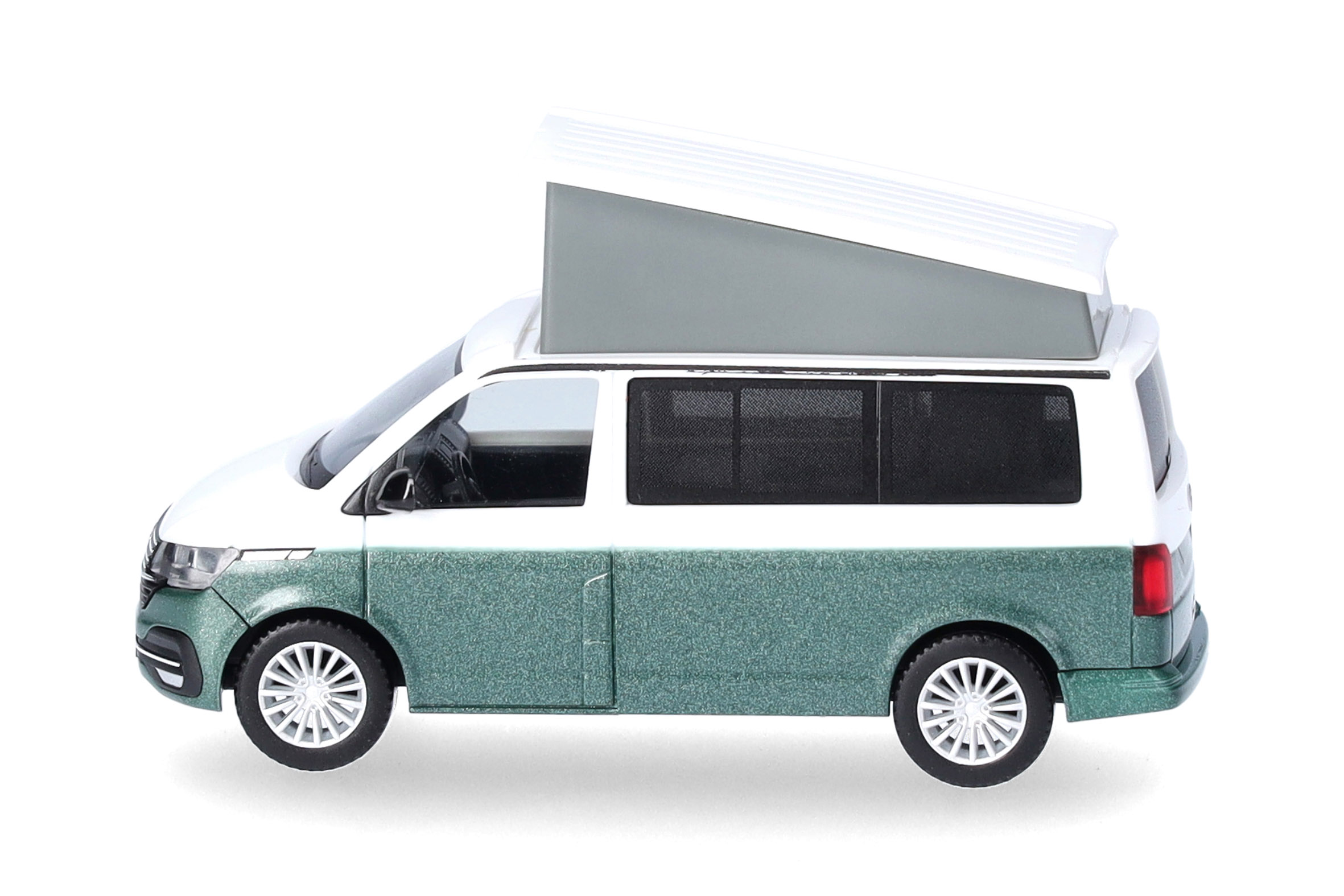 Herpa 096805-004 | VW T6.1 California | Candy Weiß/Bay Leaf Green metallic | 1:87