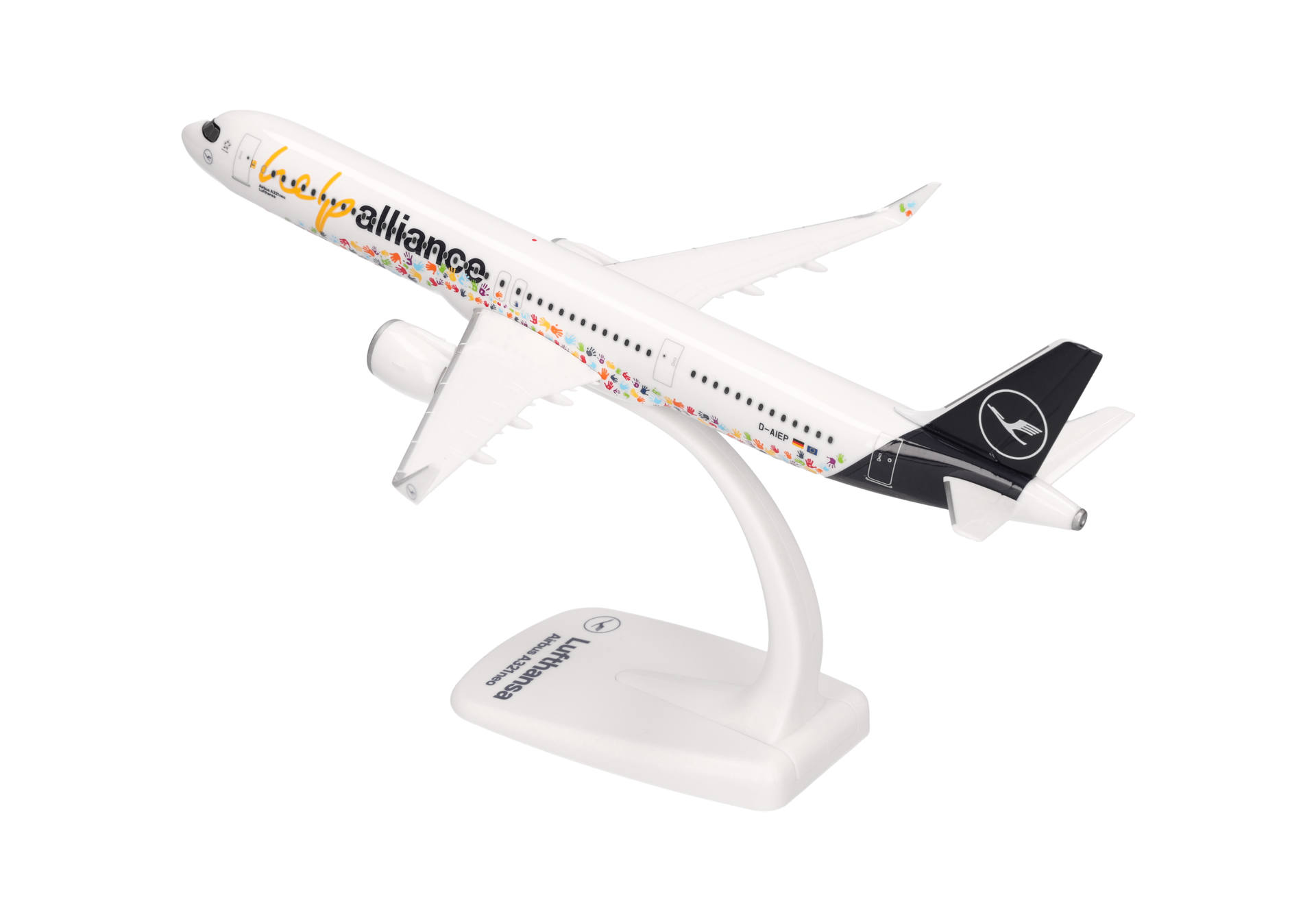 Herpa Wings SF 614832 | Lufthansa Airbus A321neo | Help Alliance - D-AIEP | 1:200