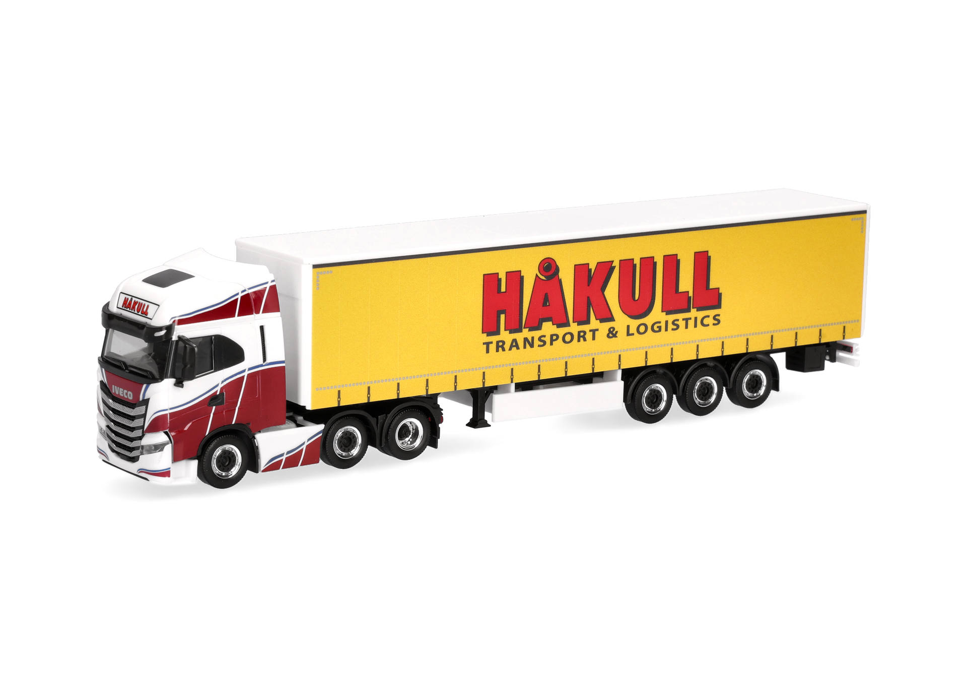 Herpa 320757 | Iveco S-Way | Gardinenplanen-Sattelzug | Hakull | 1:87