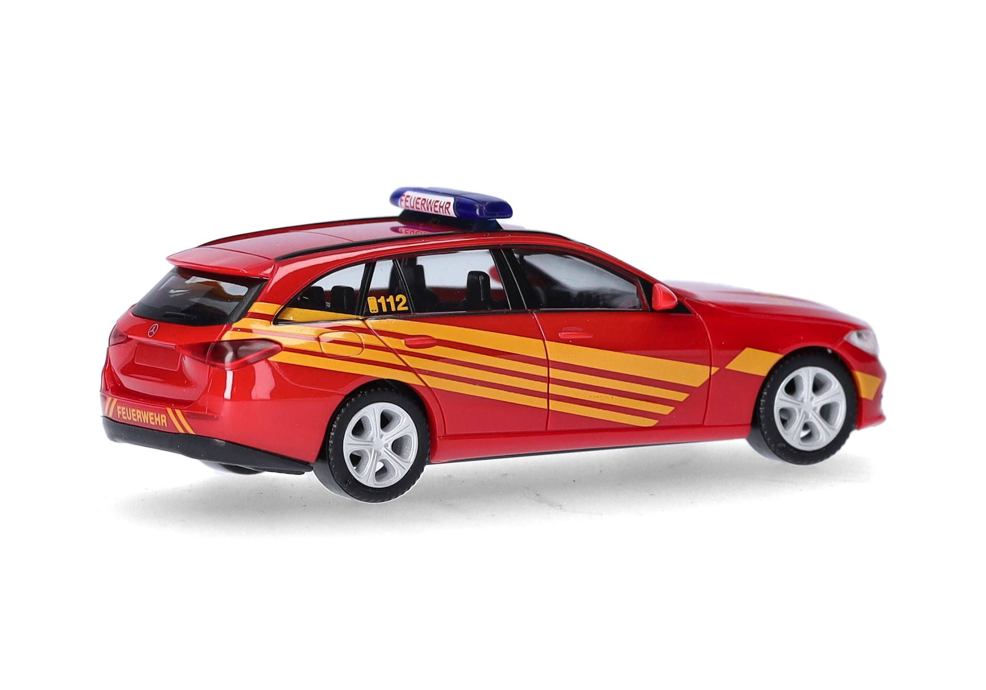 Herpa 097833 | Mercedes-Benz C-Klasse T-Modell | Kommandowagen | Feuerwehr | 1:87