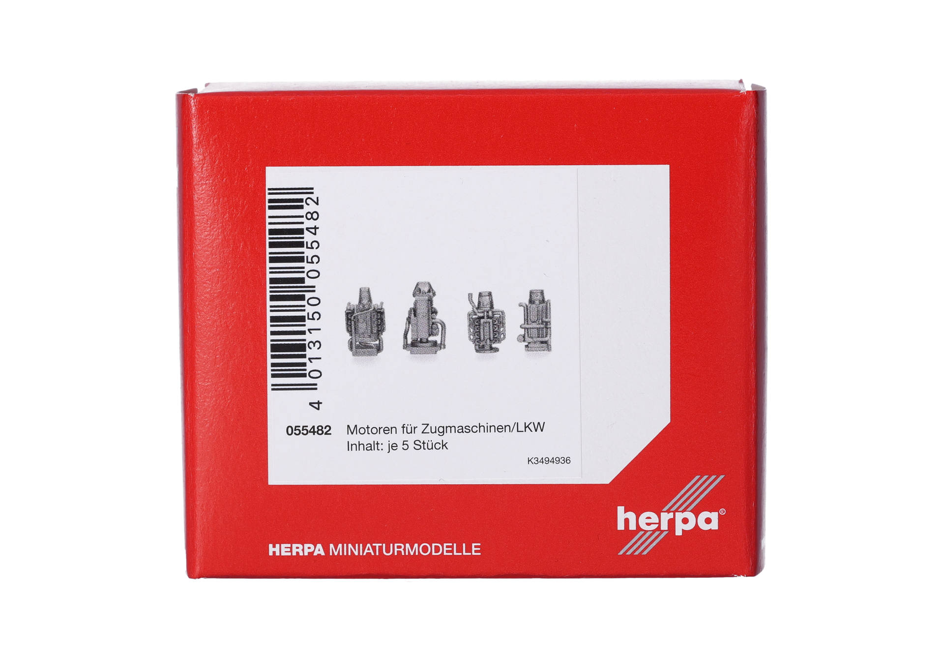 Herpa Zubehör 055482 | Motoren für Zugmaschinen und LKW | 1:87