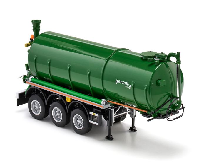 Wiking 077656 | Kotte Tanksattelauflieger garant TSA 30.000 | laubgrün |1:32
