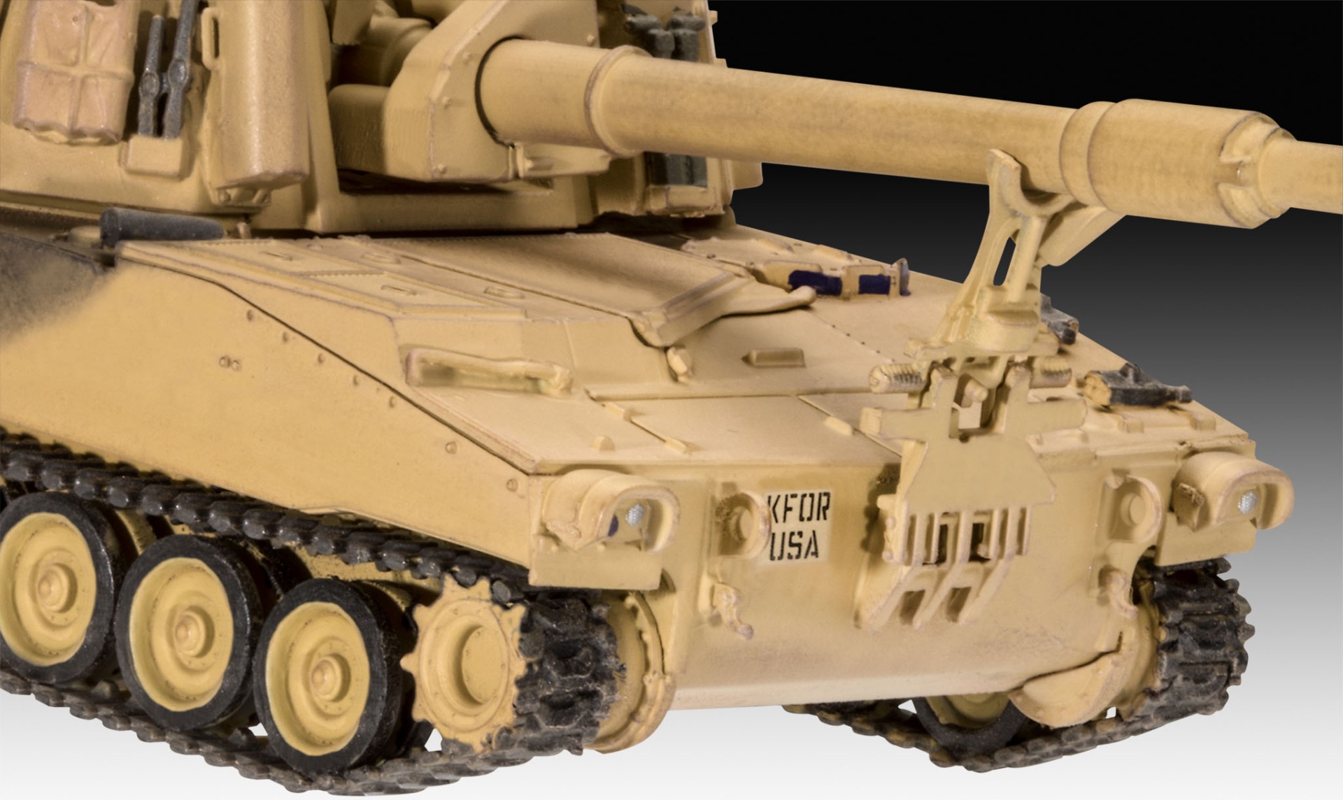 Revell 03331 - Panzerhaubitze M109A6 "Paladin". 1:72