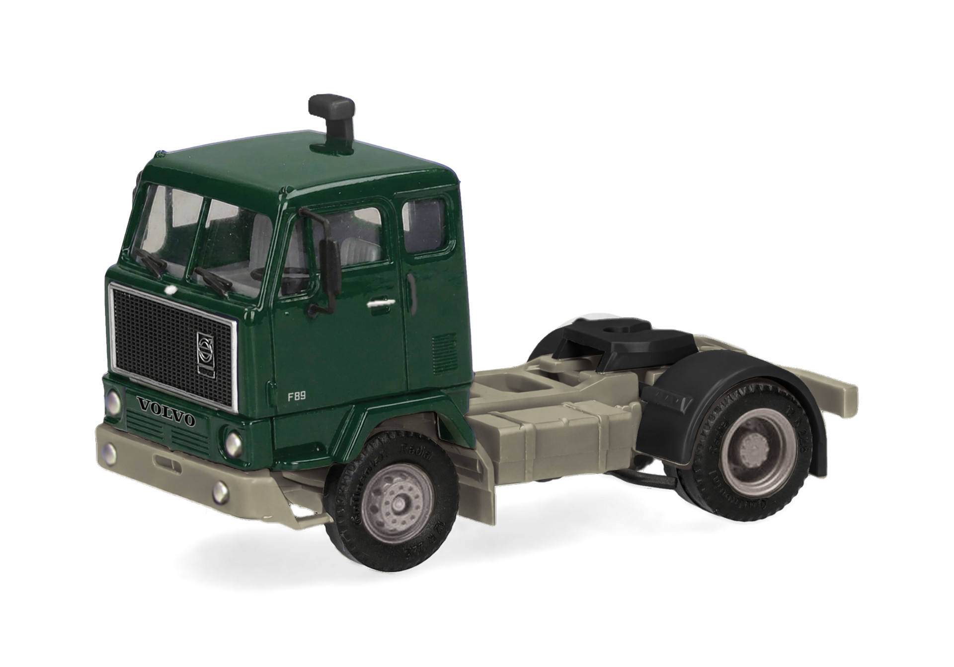 Herpa 321587-002 | Volvo F8 | 2achs | tannengrün | 1:87