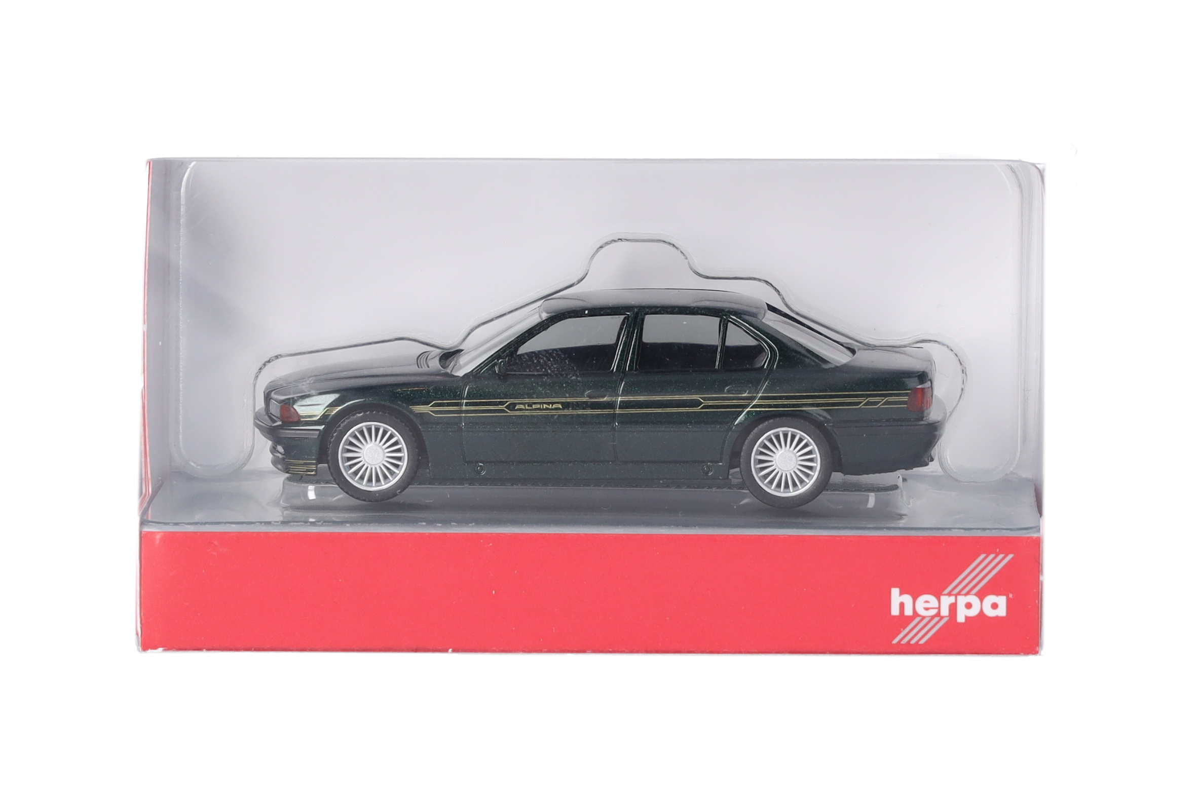 Herpa 431200 | BMW Alpina B12 5.7 (E38) | grünmetallic | 1:87