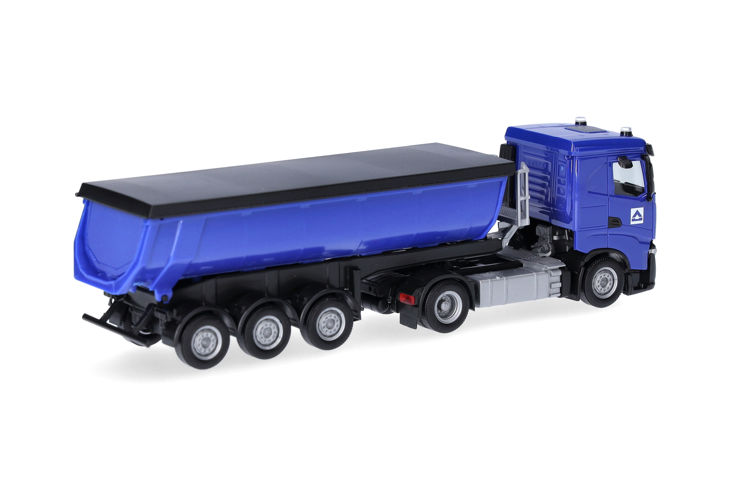 Herpa 960052 | Iveco S-Way ND | Thermomulden-Sattelzug | Hoch-Tief | 1:87