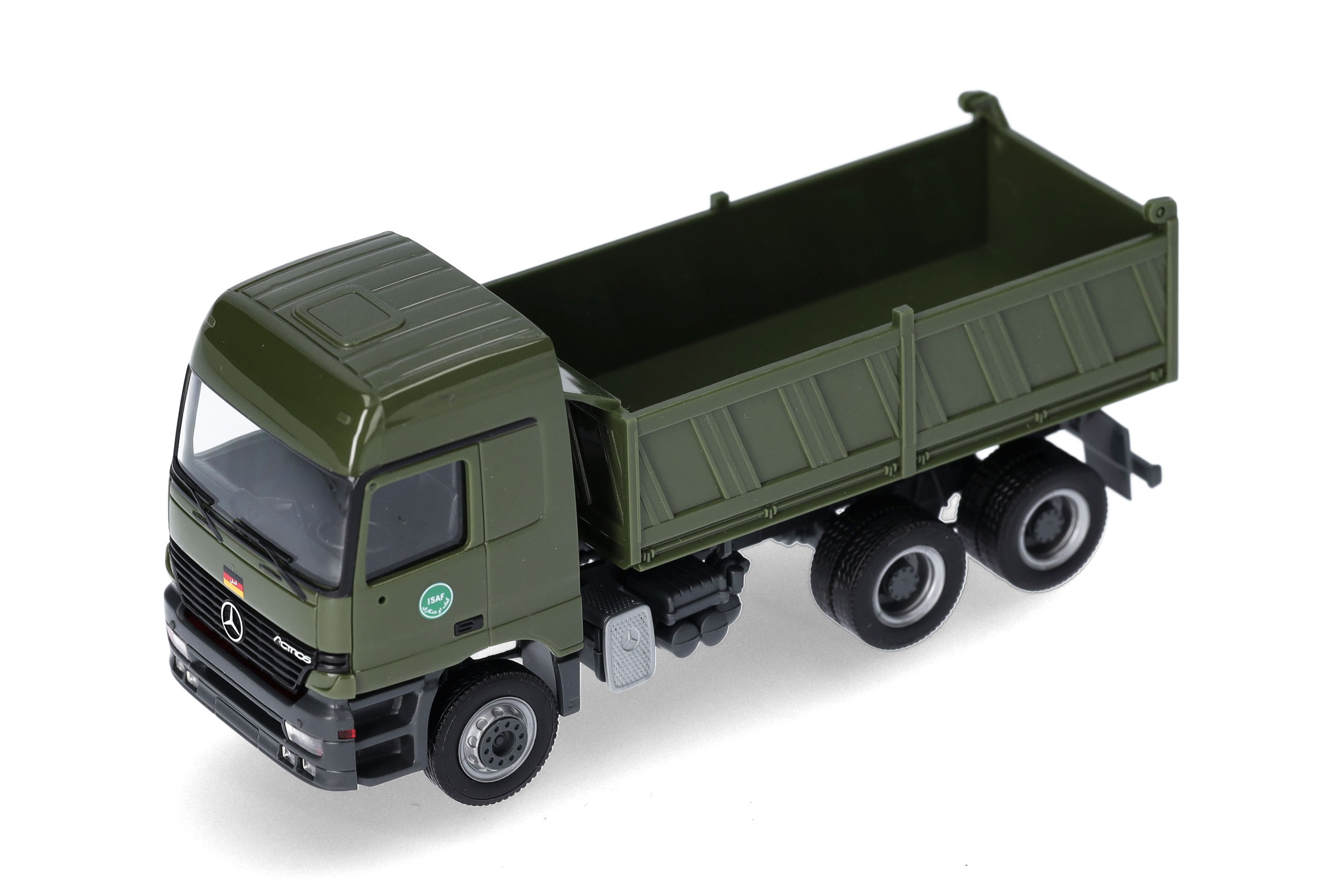 Herpa 747004 | Mercedes-Benz Actros L 96 Baukipper-LKW |Bundeswehr/Auslandseinsatz | 1:87