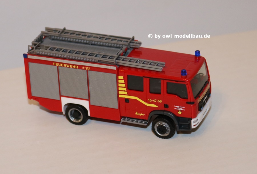 Herpa 094276 - MAN TGM LF 20 - Feuerwehr Liebenburg/Goslar. 1:87