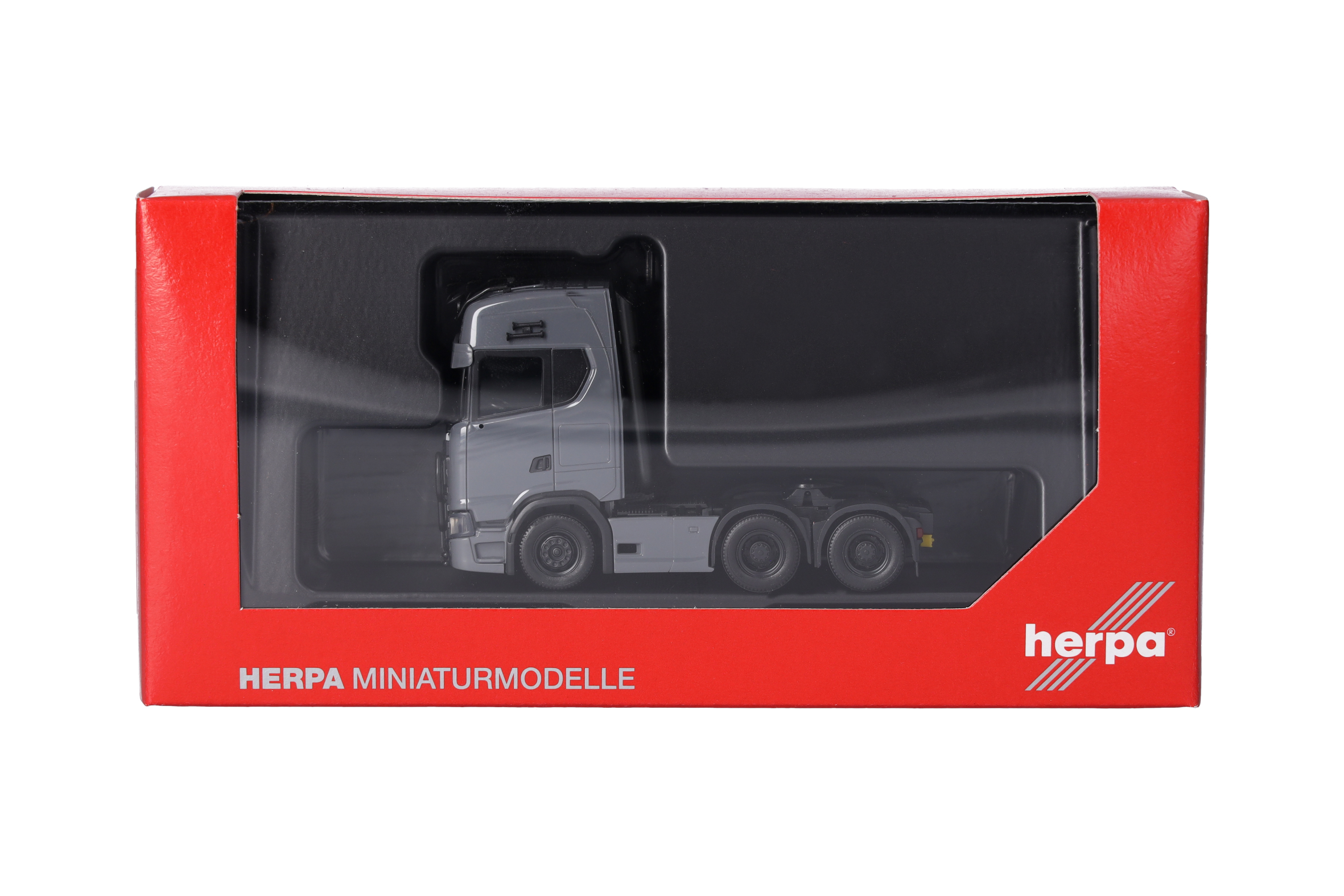 Herpa   314053-005 | Scania CS 20 HD 3achs (6x4) | grau | 1:87