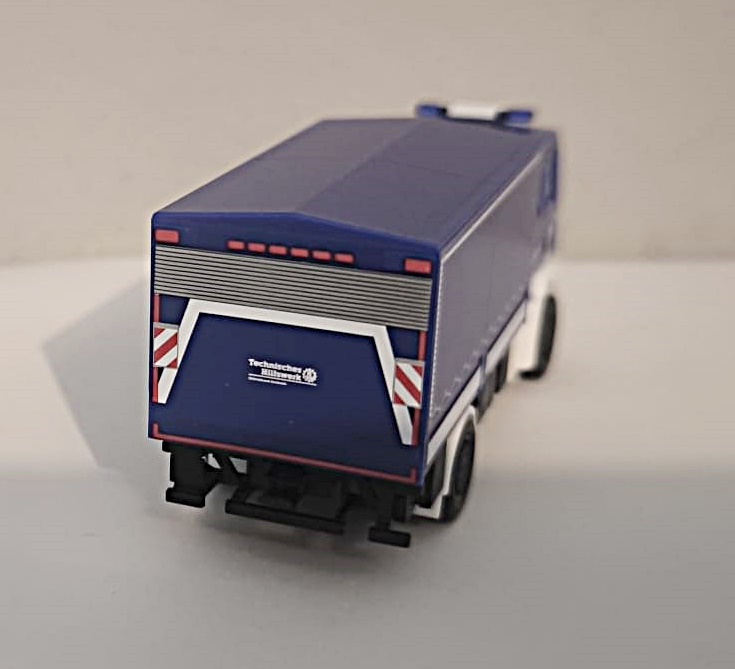 Herpa 962254 | MAN TGM Mehrzweckkraftwagen (MzKW) | THW Ansbach | 1:87