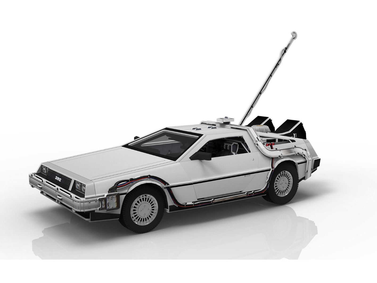 Revell 3D Puzzle 00221 - Time Machine - Back to the Future
