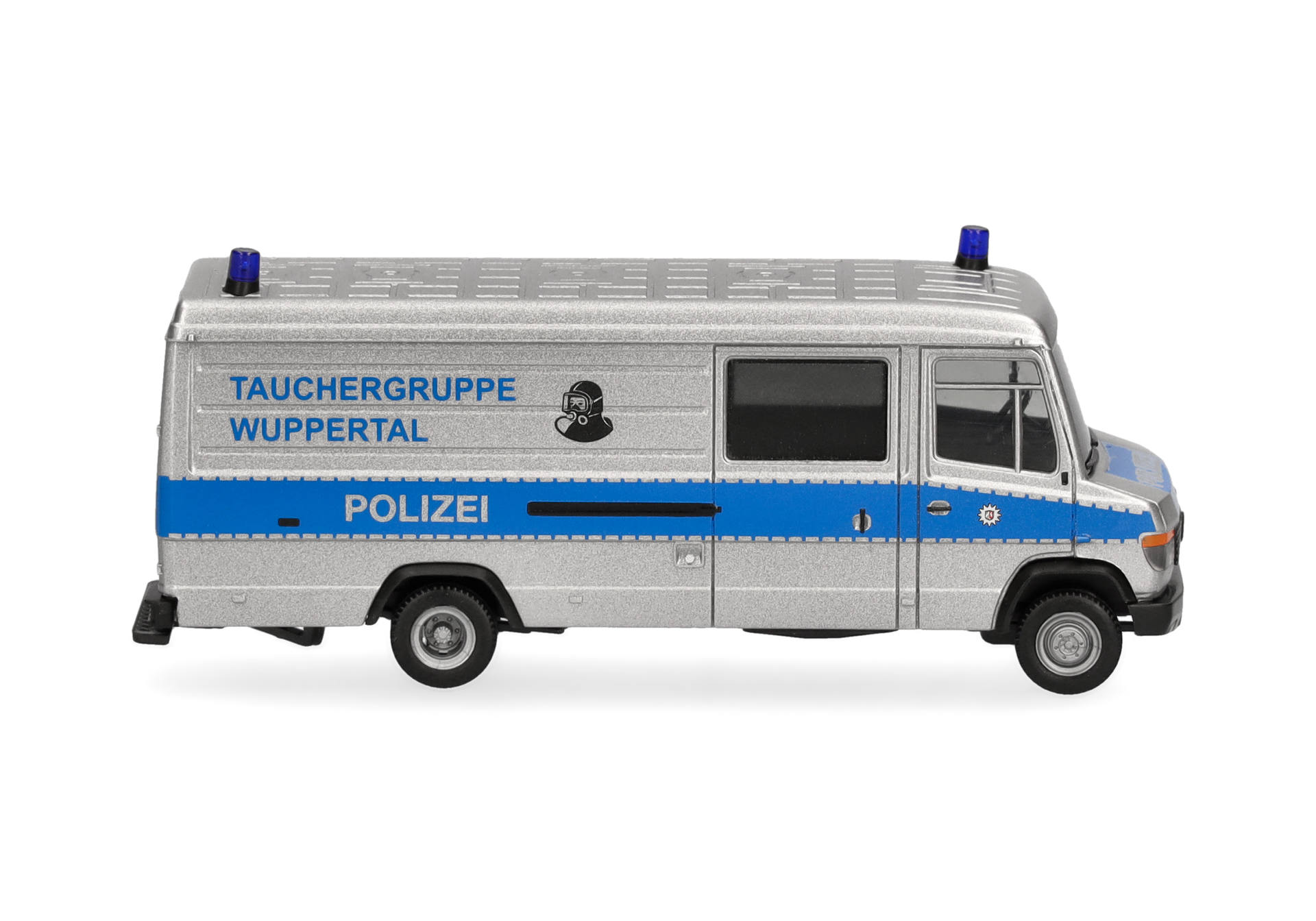 Herpa 098823 | MB Vario Kasten | Polizei Tauchergruppe Wuppertal | 1:87