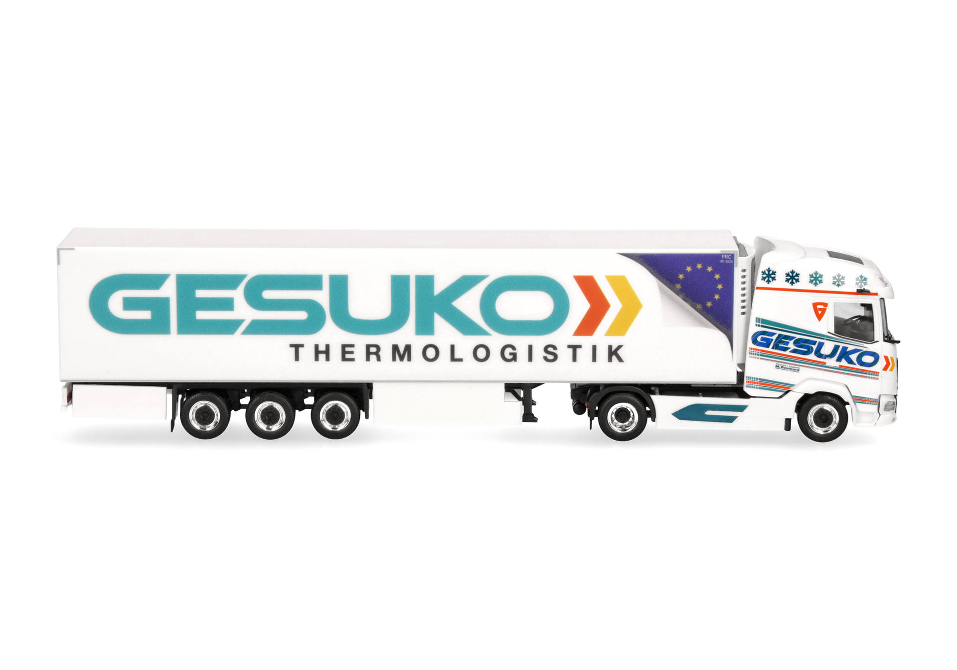 Herpa 320641 | DAF XG Kühlkoffer-Sattelzug | GESUKO | 1:87