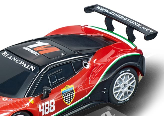 88426 Carrera GO!!! | Kleinteile | Ferrari 488 GT3 | AF Corse No. 488 | 64136 | 41424 | 1:43