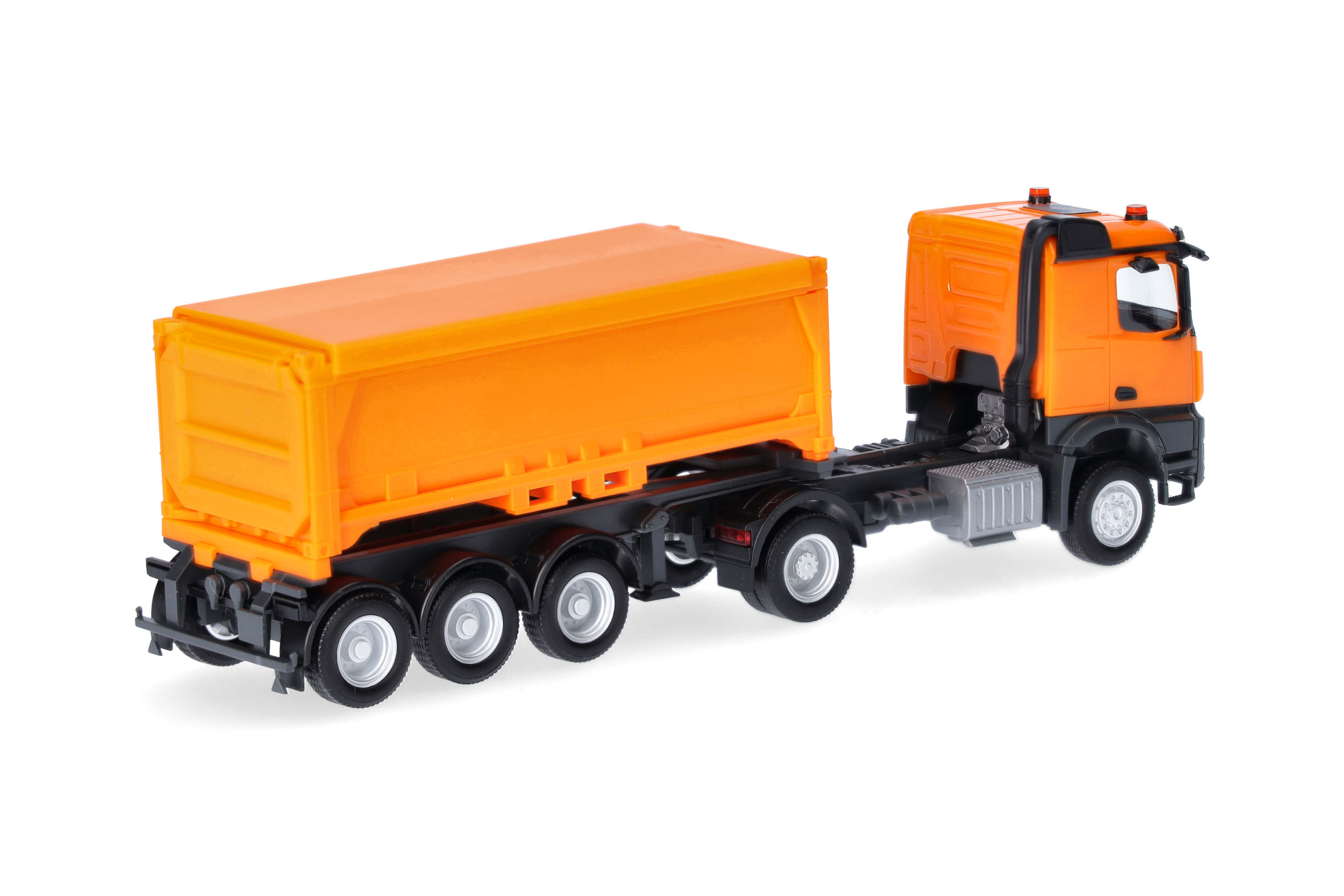 Herpa 318549 | MB Arocs Classicspace Abraumcontainer-Sattelzug | 1:87