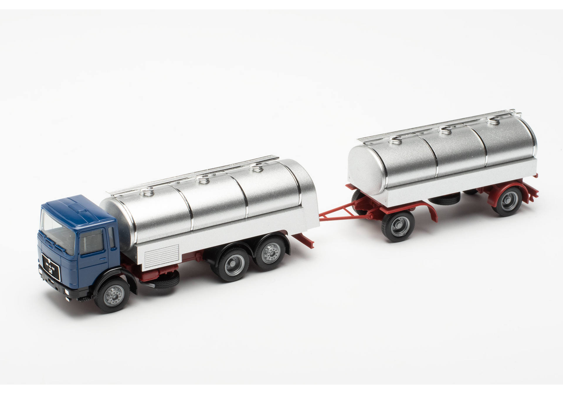 Herpa 317238 | MAN F8 Milchtank-Hängerzug | 1:87