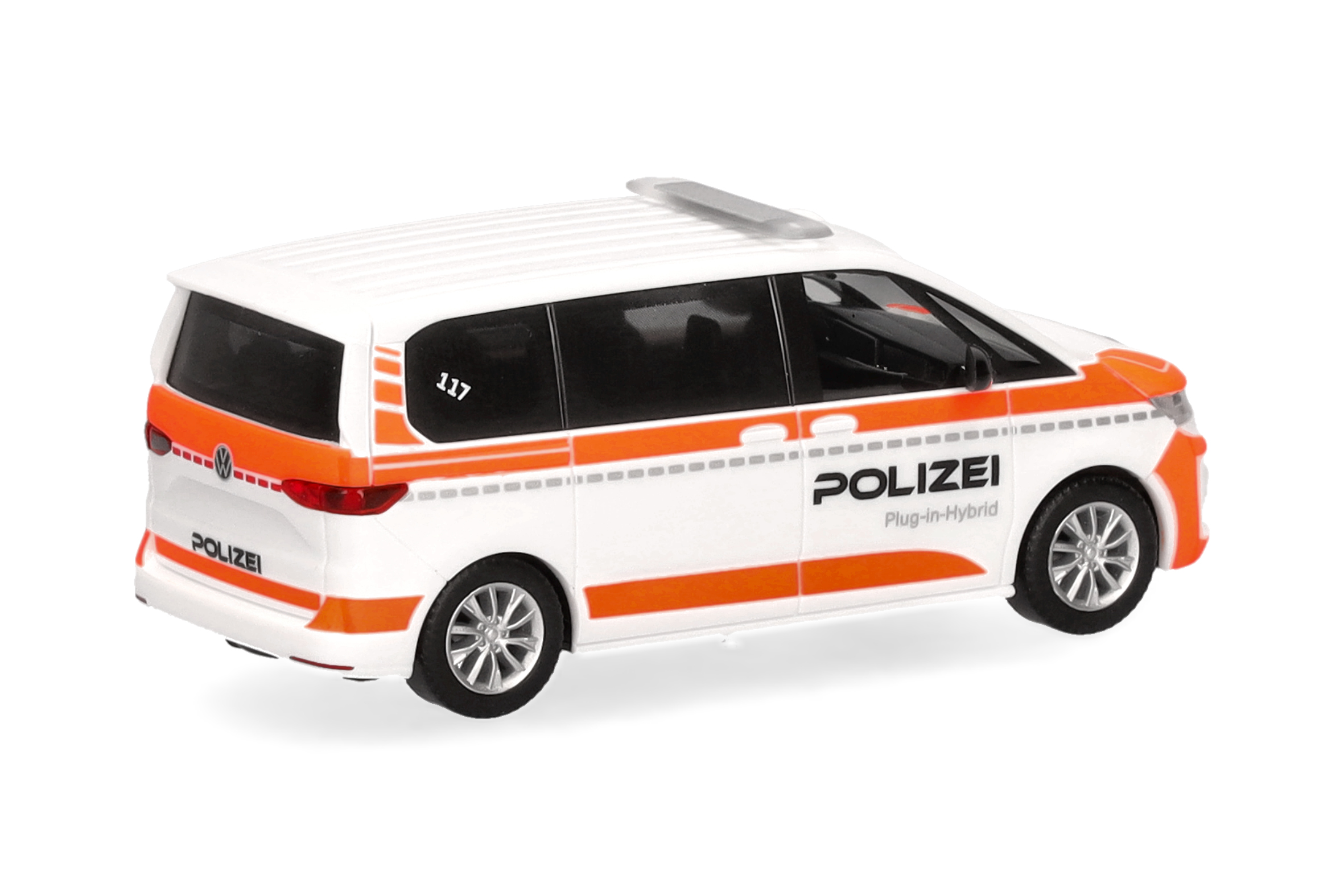Herpa 098496 | Volkswagen (VW) Multivan | Polizei Schweiz | 1:87