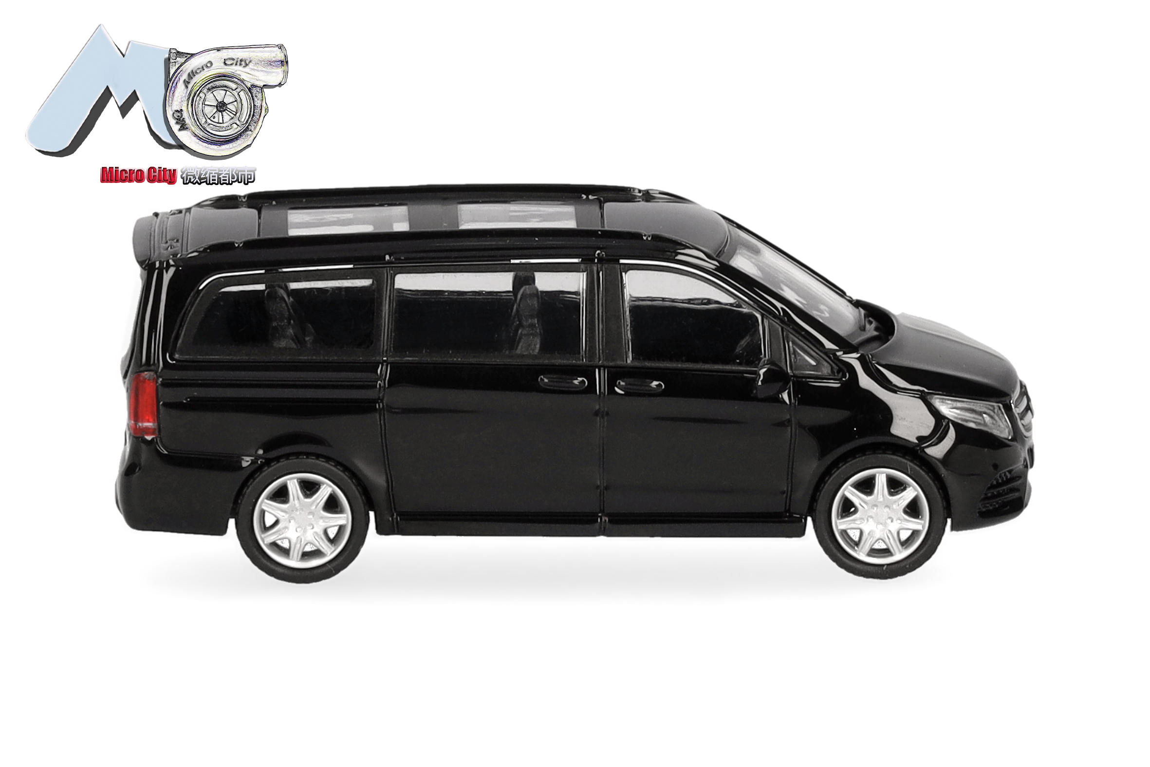 Herpa MicroCity 87MC000075 | Mercedes-Benz V-Klasse | schwarz | 1:87