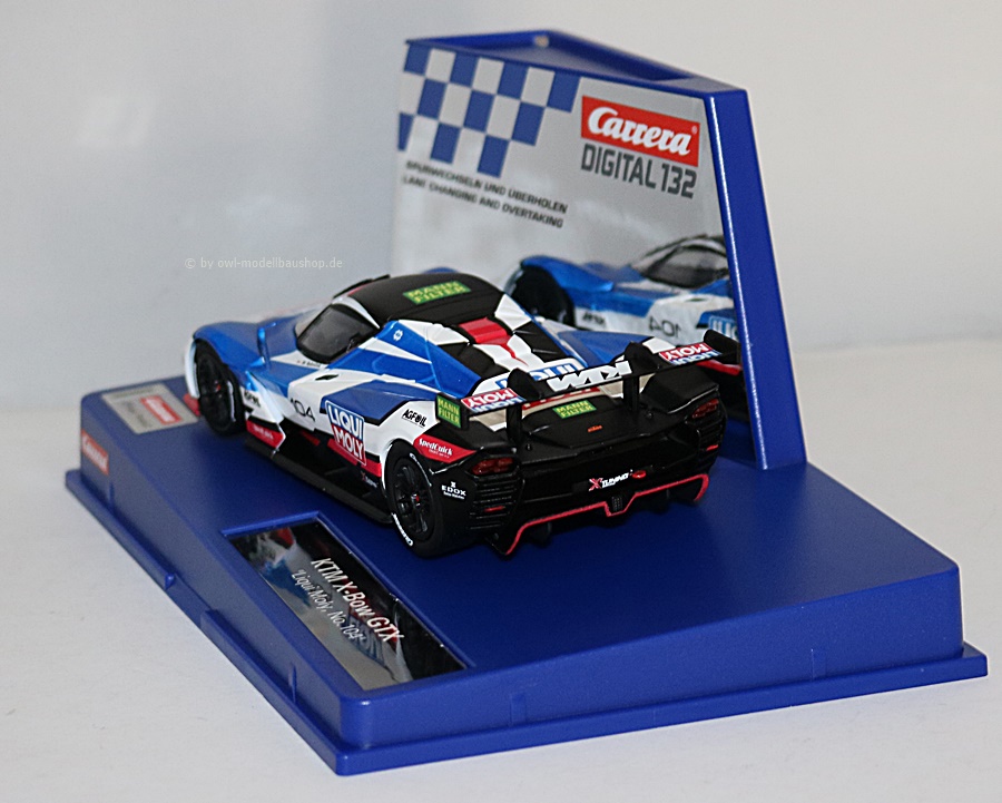 31076 Carrera Dig. 132 | KTM X-BOW GTX | Liqui Moly | No.104 | 1:32
