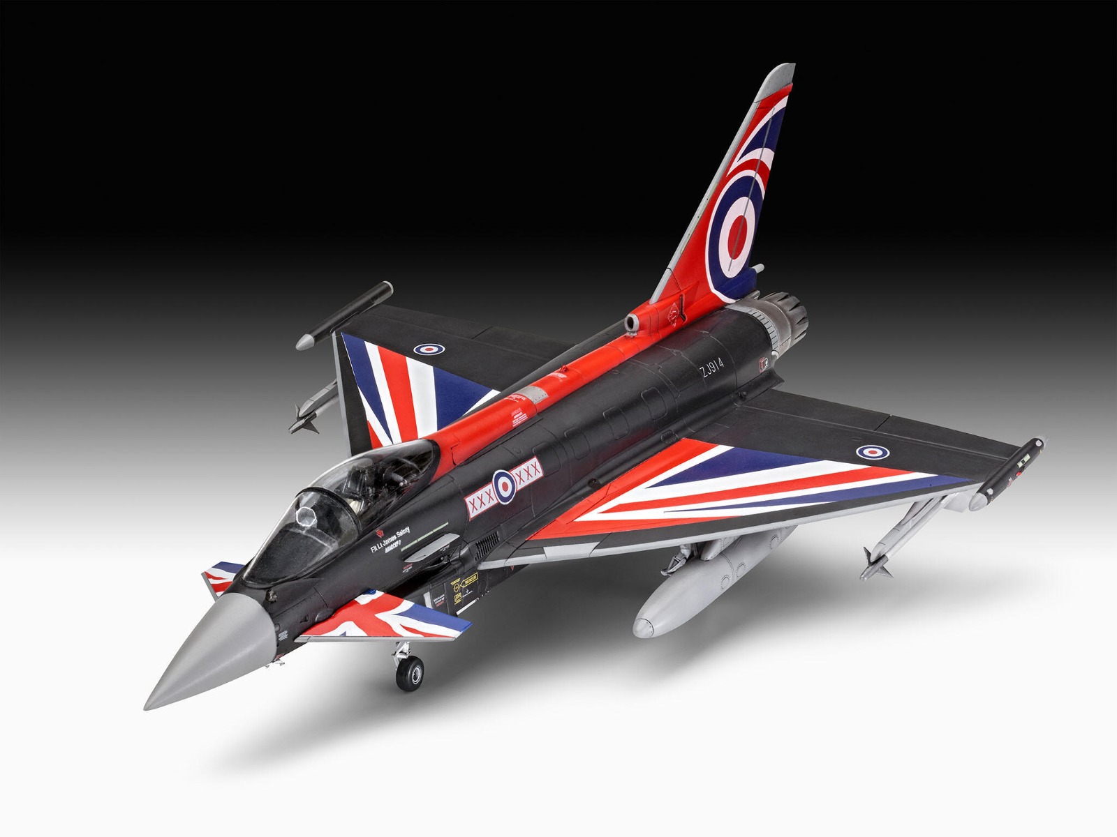 Revell 03820 - Eurofighter Typhoon - Black Jack. 1:48