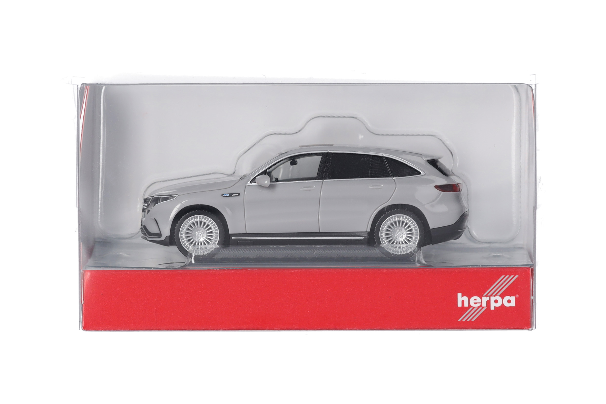 Herpa 420426-003 | Mercedes-Benz EQC AMG, signalgrau | 1:87