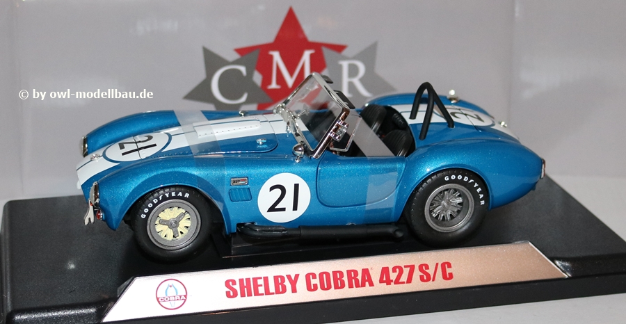 CMR115 - Shelby Cobra 427 Racing #21 - 1965. 1:18