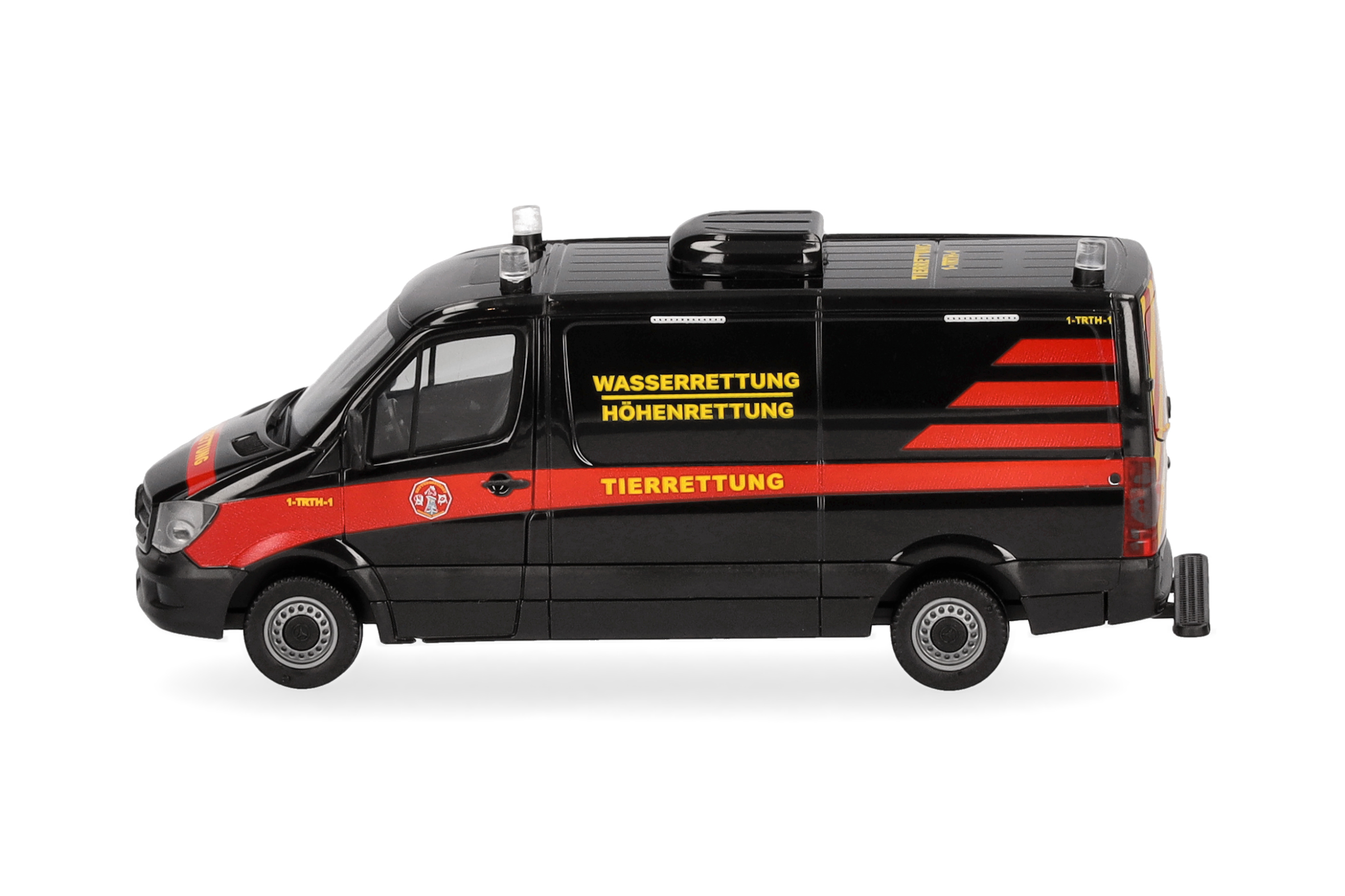 Herpa 098717 | MB Sprinter '13 Kasten Flachdach | Gerätewagen Höhenrettung Tierrettung Essen e.V." | 1:87