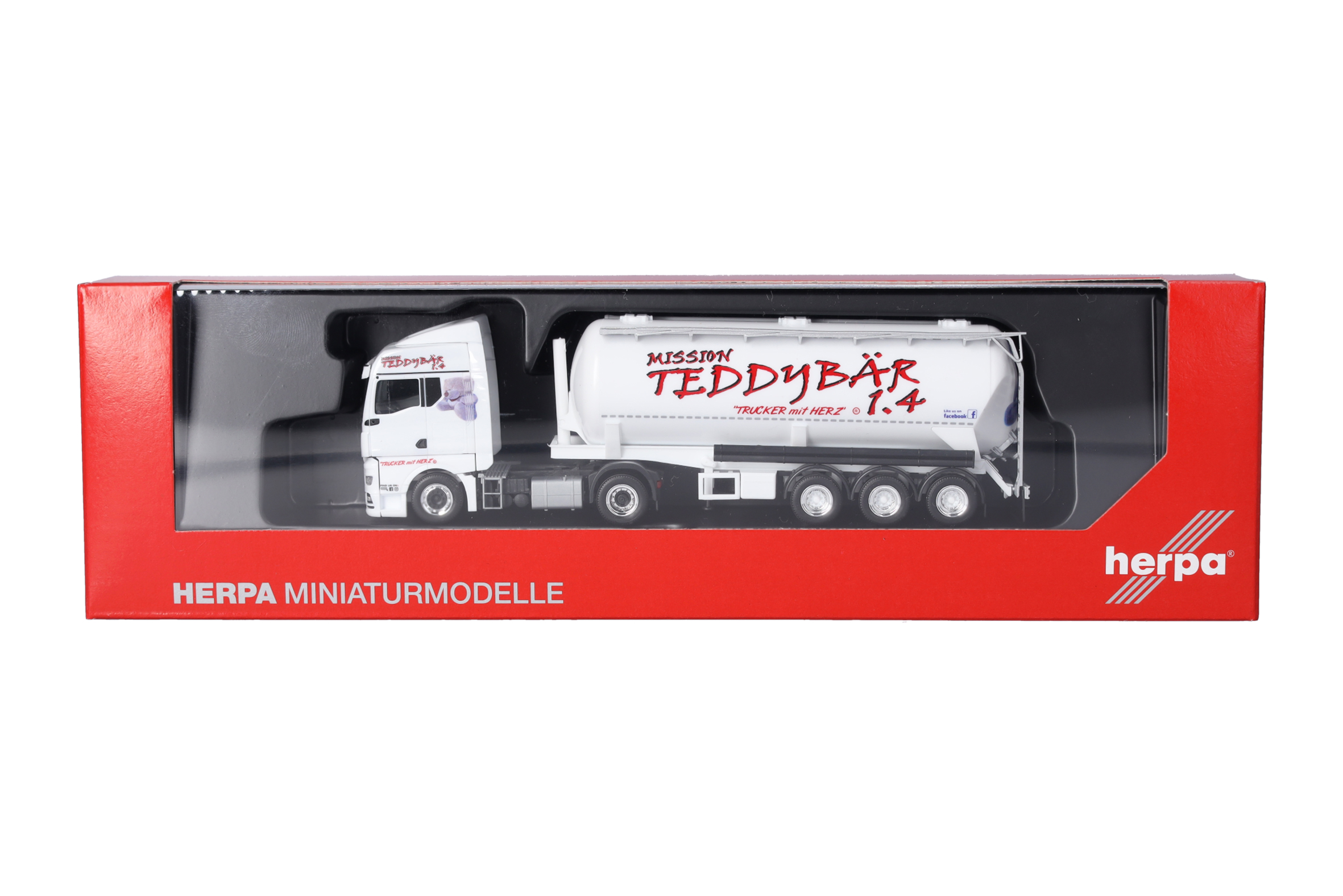 Herpa 318754 | MAN TGX GM Silo-Sattelzug | Silo Melmer / Teddybär 1.4 | 1:87