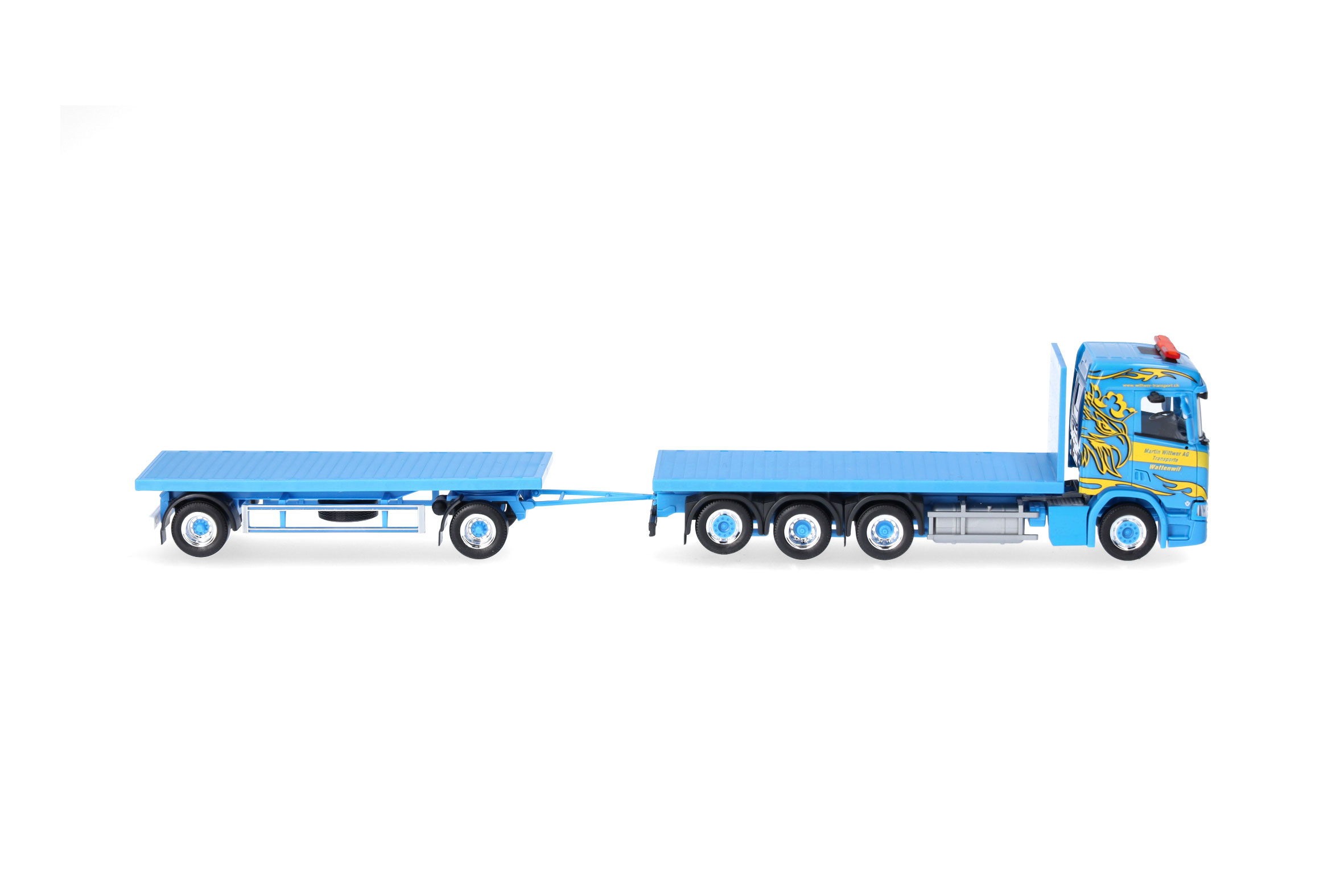 Herpa 318631 | Scania CR 20 ND Rungen-Hängerzug | Martin Wittwer | 1:87