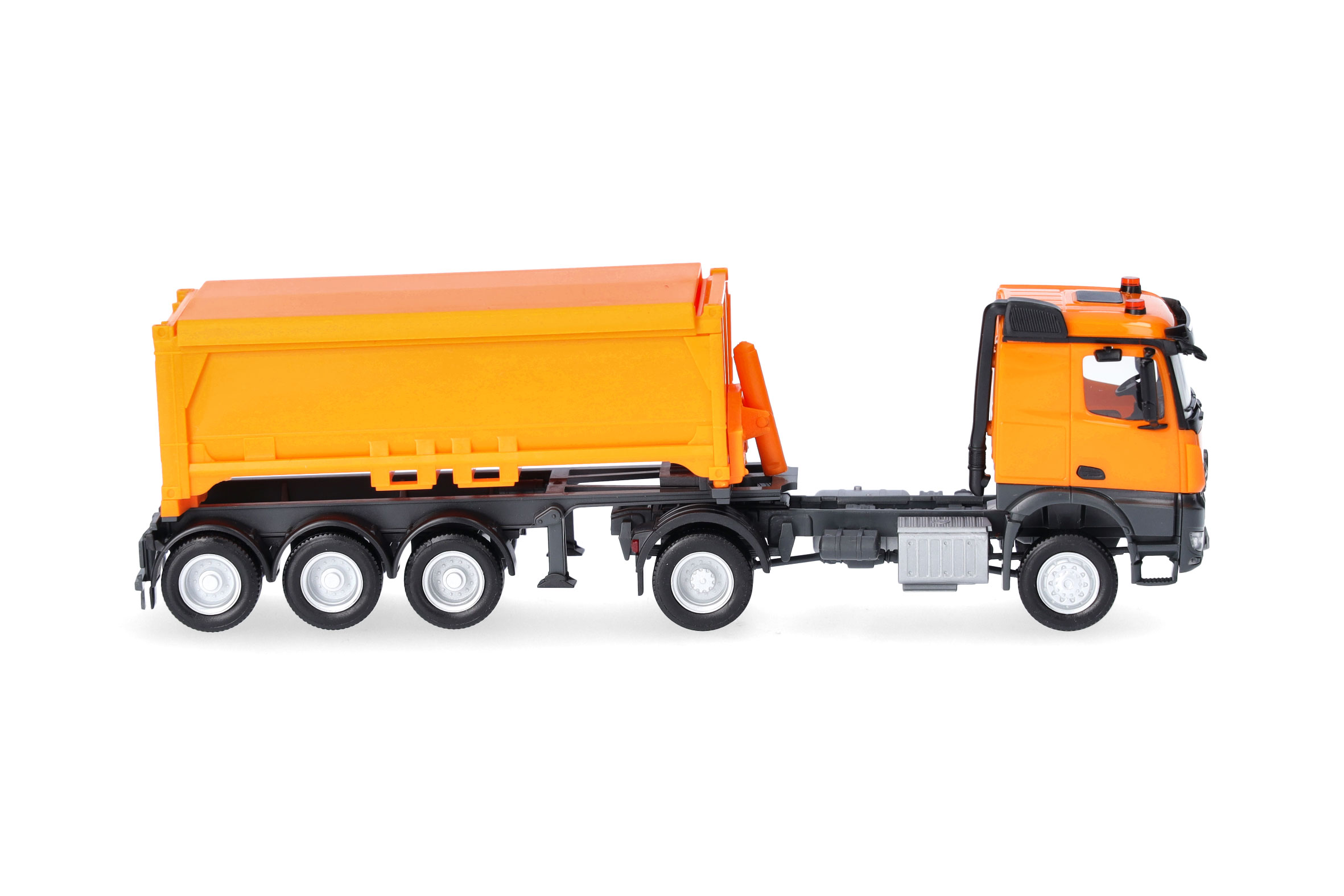 Herpa 318549 | MB Arocs Classicspace Abraumcontainer-Sattelzug | 1:87