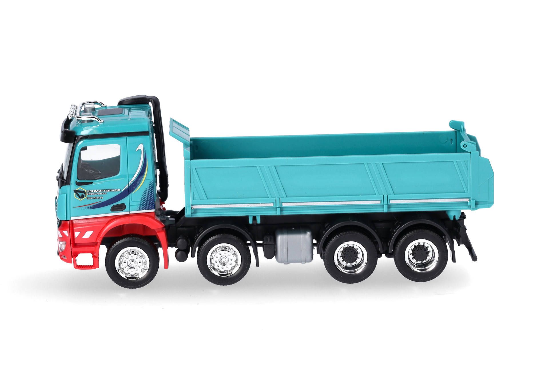 Herpa 317566 | Mercedes-Benz Arocs M Dreiseitenkipper 4achs | Schmuttermair | 1:87