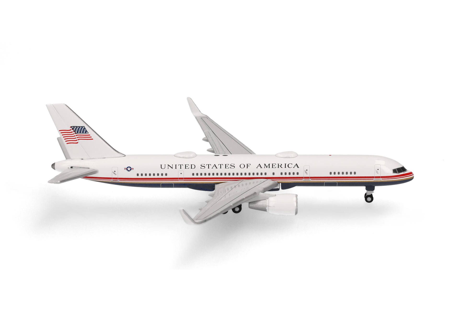 Herpa Wings 539548 | U.S. Air Force | Boeing VC-32 |Air Force Two - 1st Airlift Squadron | Joint Base Andrews | 1:500