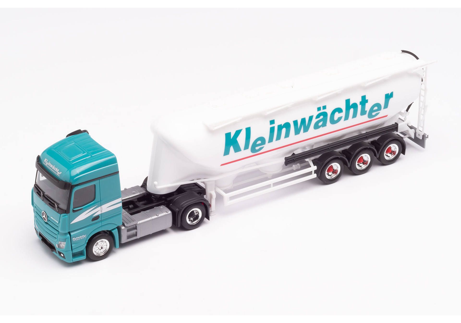 Herpa 312530 | Mercedes-Benz Actros Streampace 2.5 `18 Eutersilo-Sattelzug | Kleinwächter | 1:87
