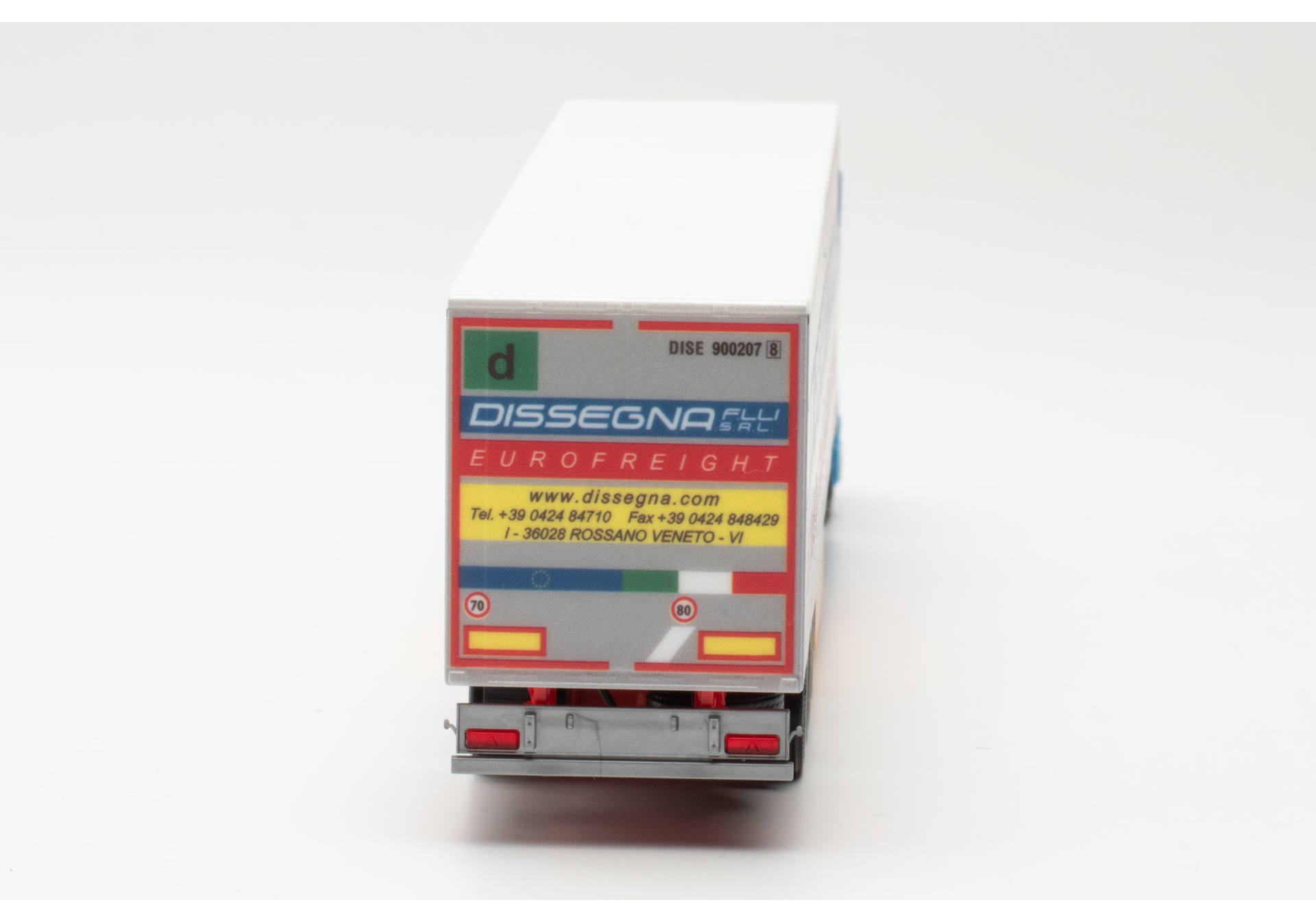 Herpa 316729 | Scania 142 | Gardinenplanen-Sattelzug | Dissegna | 1:87