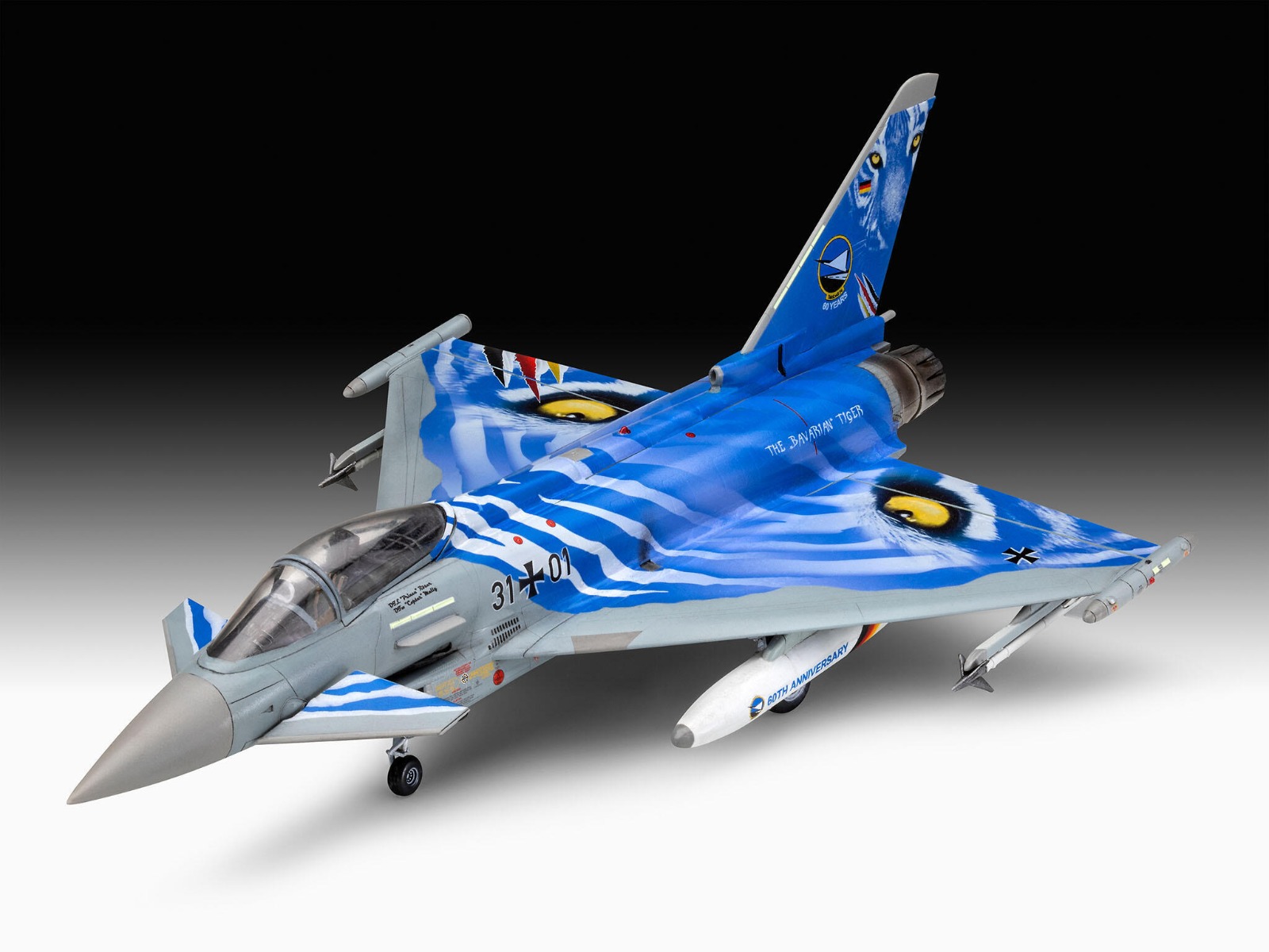 Revell 03818 | Eurofighter Typhoon | The Bavarian Tiger 2021 | 1:72