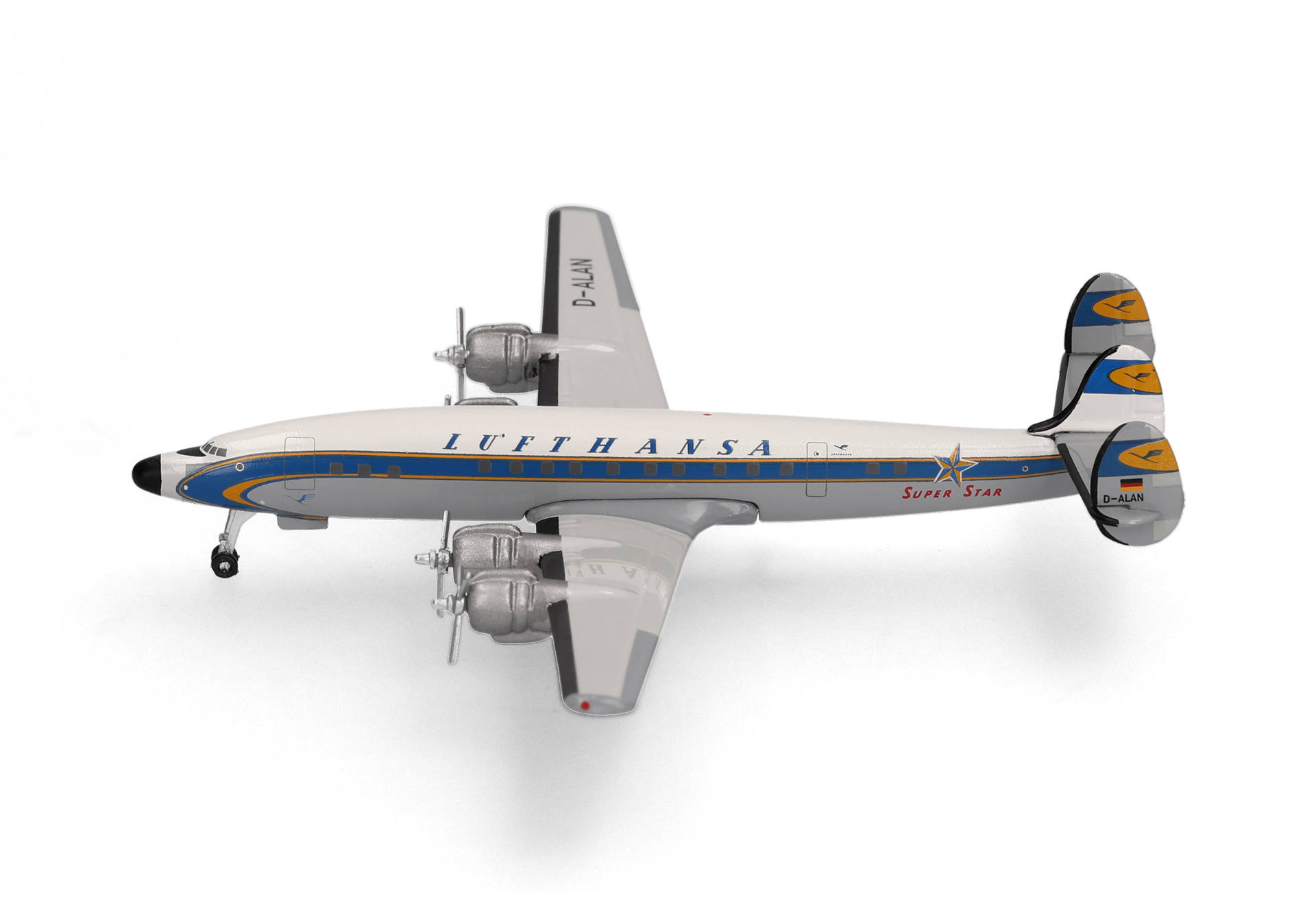Herpa Wings 539357 | Lufthansa | Lockheed L-1649A Super Star | D-ALAN | 1:500
