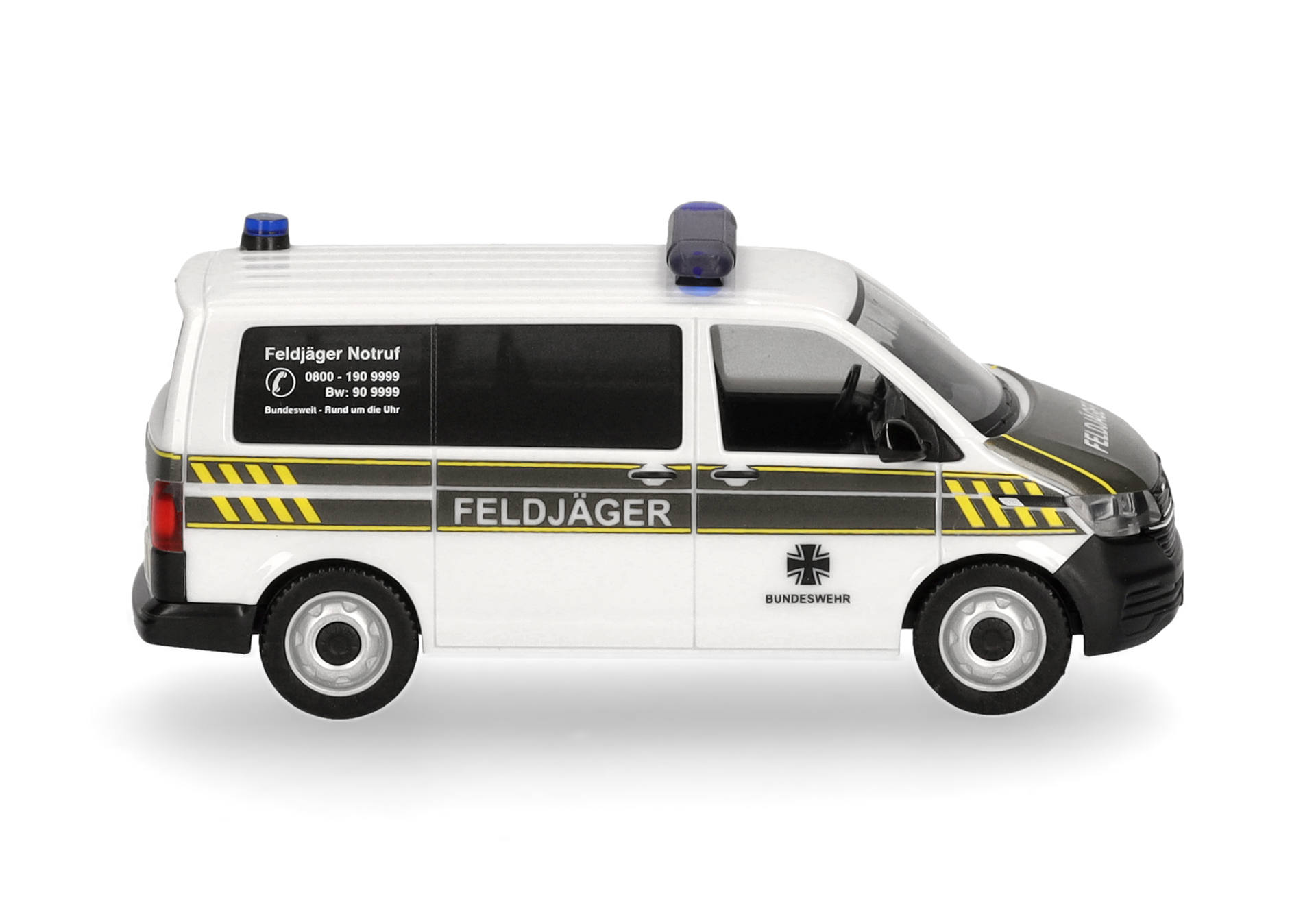 Herpa 700900 | Volkswagen (VW) T 6.1 Bus | Feldjäger | weiß | 1:87