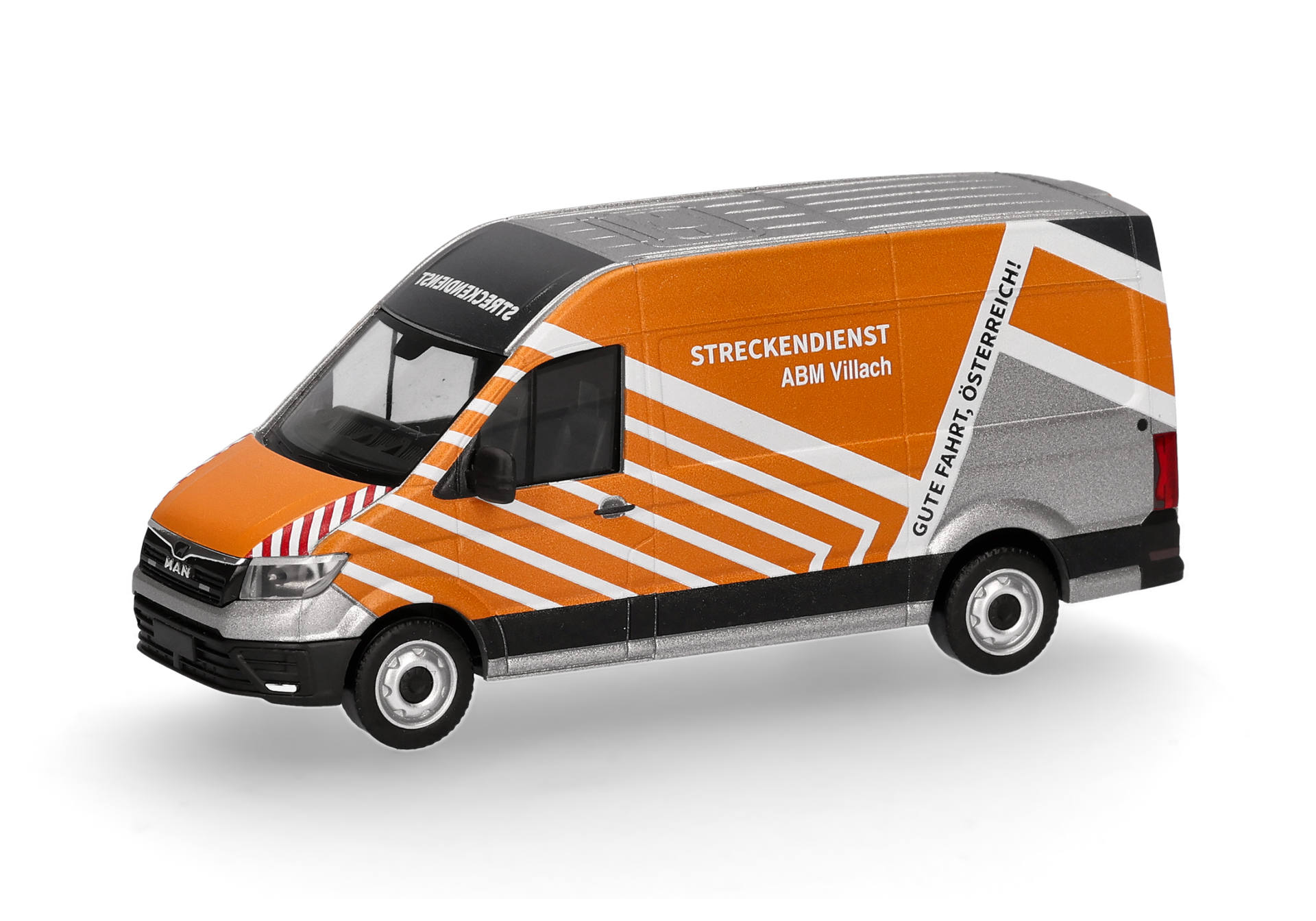Herpa 099165 | MAN TGE Kasten Hochdach | ASFINAG | 1:87