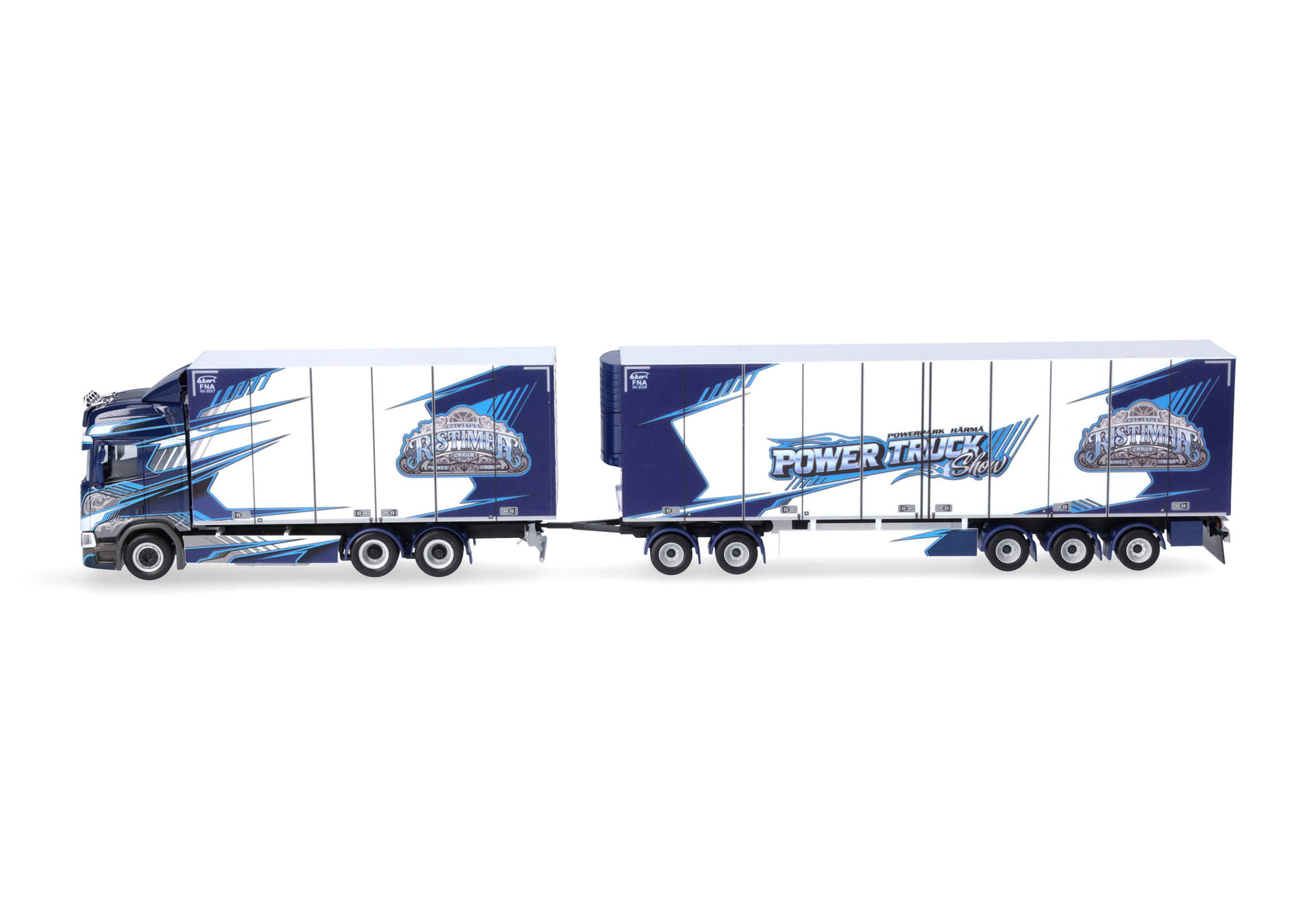 Herpa 320092 | Scania CR 20 HD Schwedenkombi | Ristimaa (Finnland)| 1:87