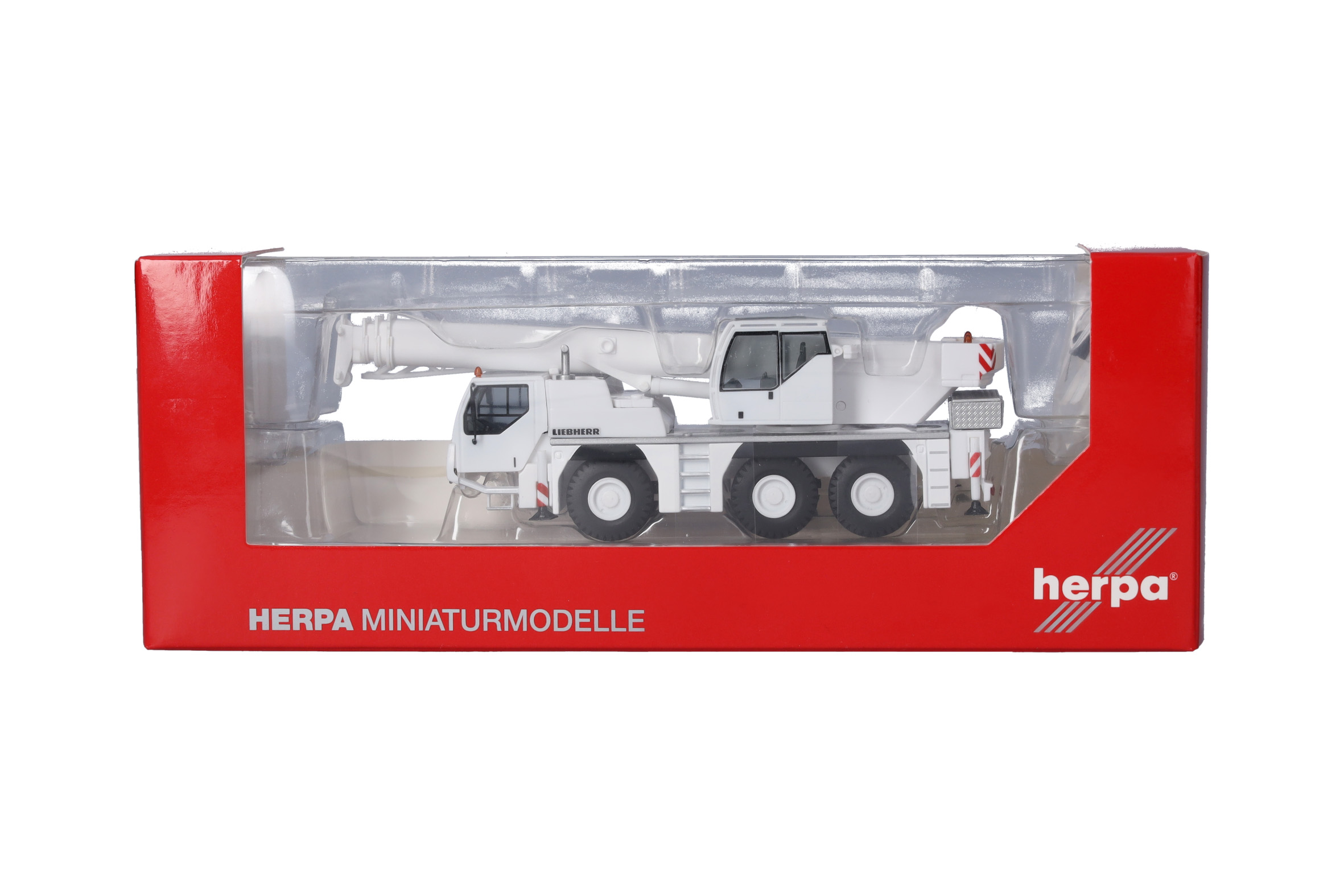 Herpa 319485 | Liebherr Mobilkran LTM 1045 | Liebherr | weiß | 1:87