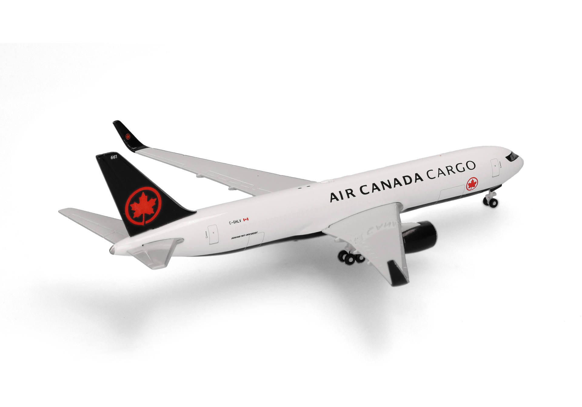 Herpa Wings 539210 | Air Canada Cargo | Boeing 767-300F | C-GHLV | 1:500