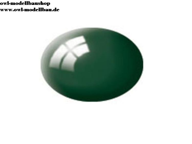 Revell Aqua Color 36162, glänzend, moosgrün, RAL 6005