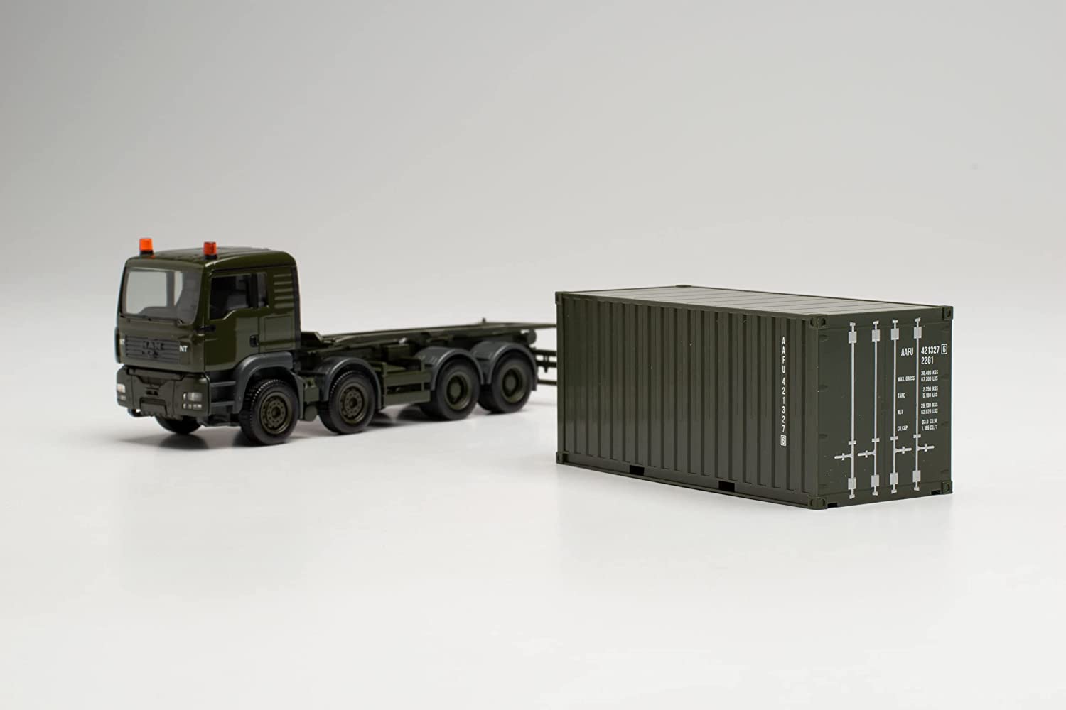 Herpa 746809 - MAN TGA L 8x4 Wechsellader-LKW - Österreichisches Bundesheer. 1:87