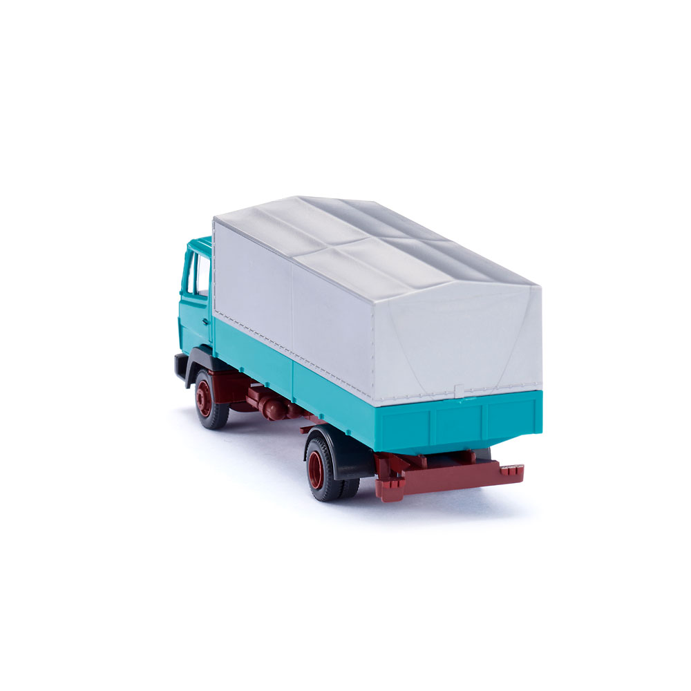 Wiking 043121 | MB LP 814 | Pritschen-Lkw | türkis | 1:87